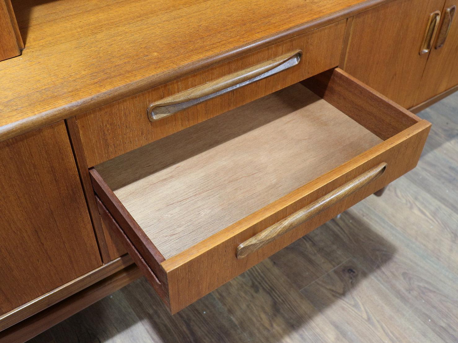 tall credenza with drawers
