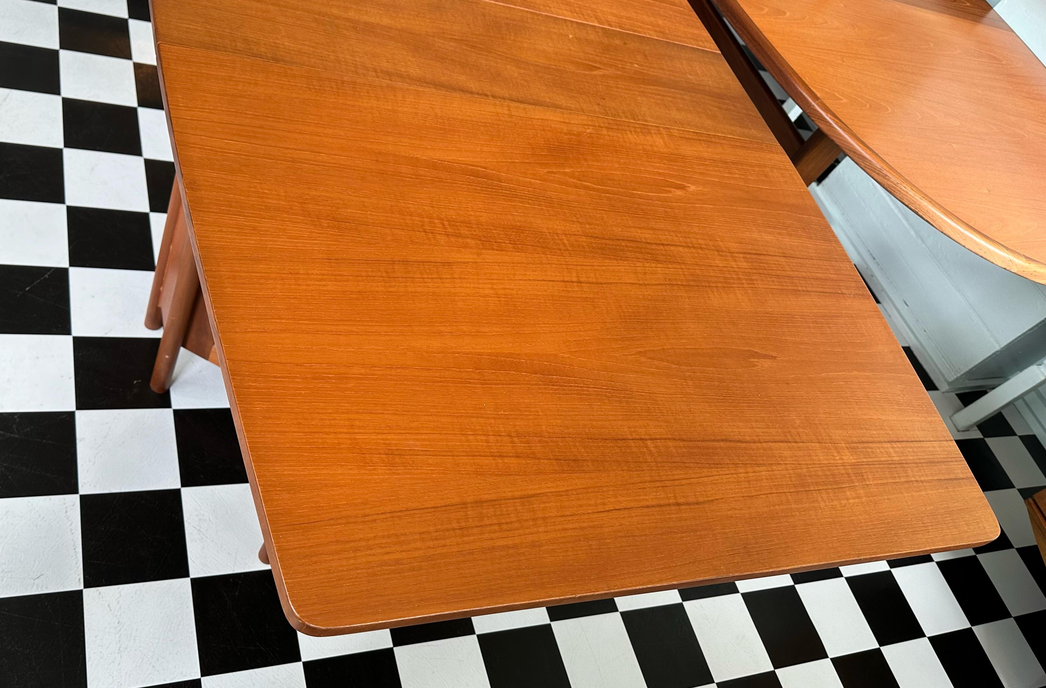 20th Century Mid-Century Modern Teak Gate Leg Table by McIntosh