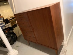 Mid-Century Modern Teak Gentleman's Dresser by Falster Mobelfabrik