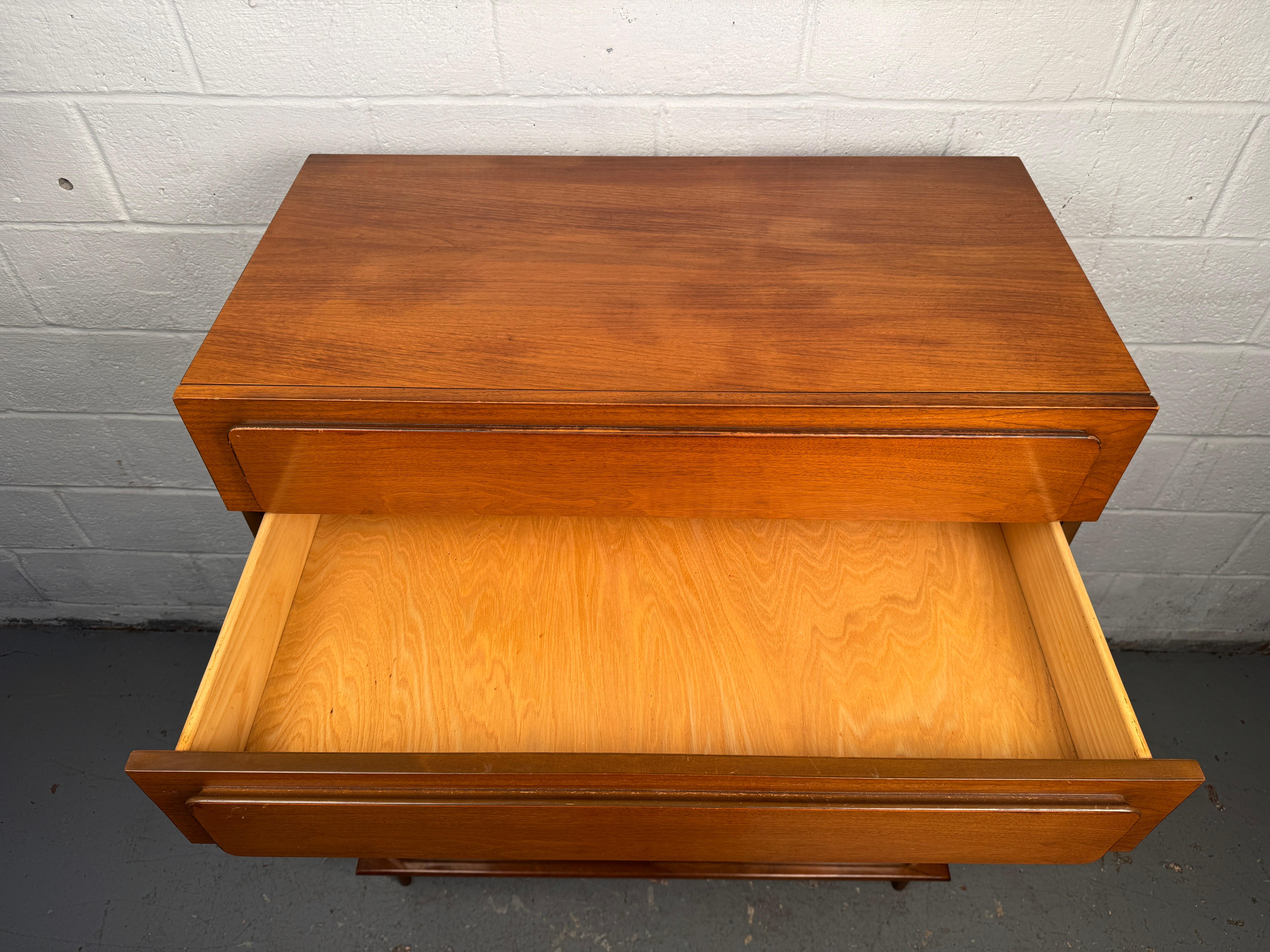 Mid-Century Modern Teak Highboy For Sale 9