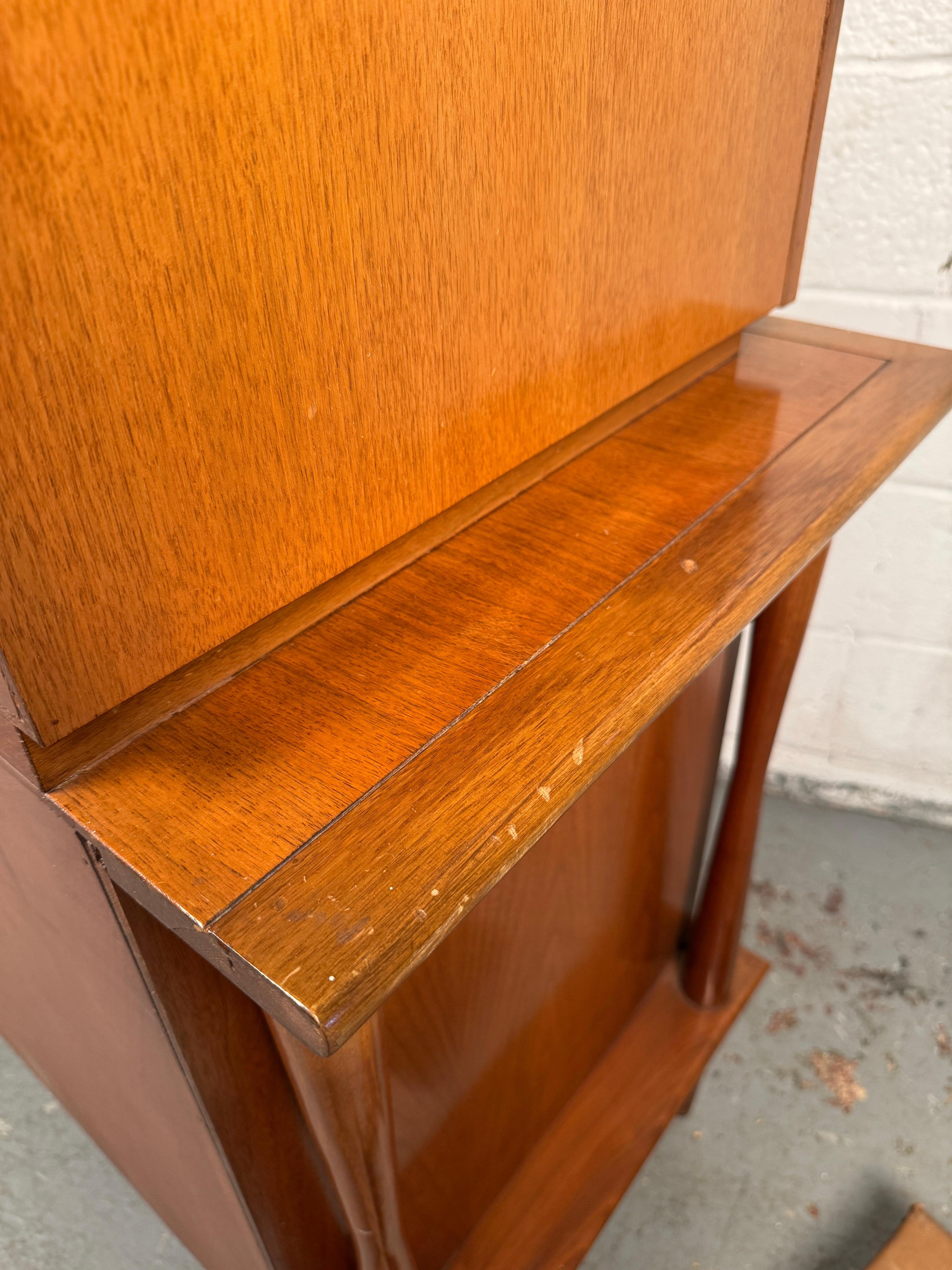Mid-Century Modern Teak Highboy For Sale 11