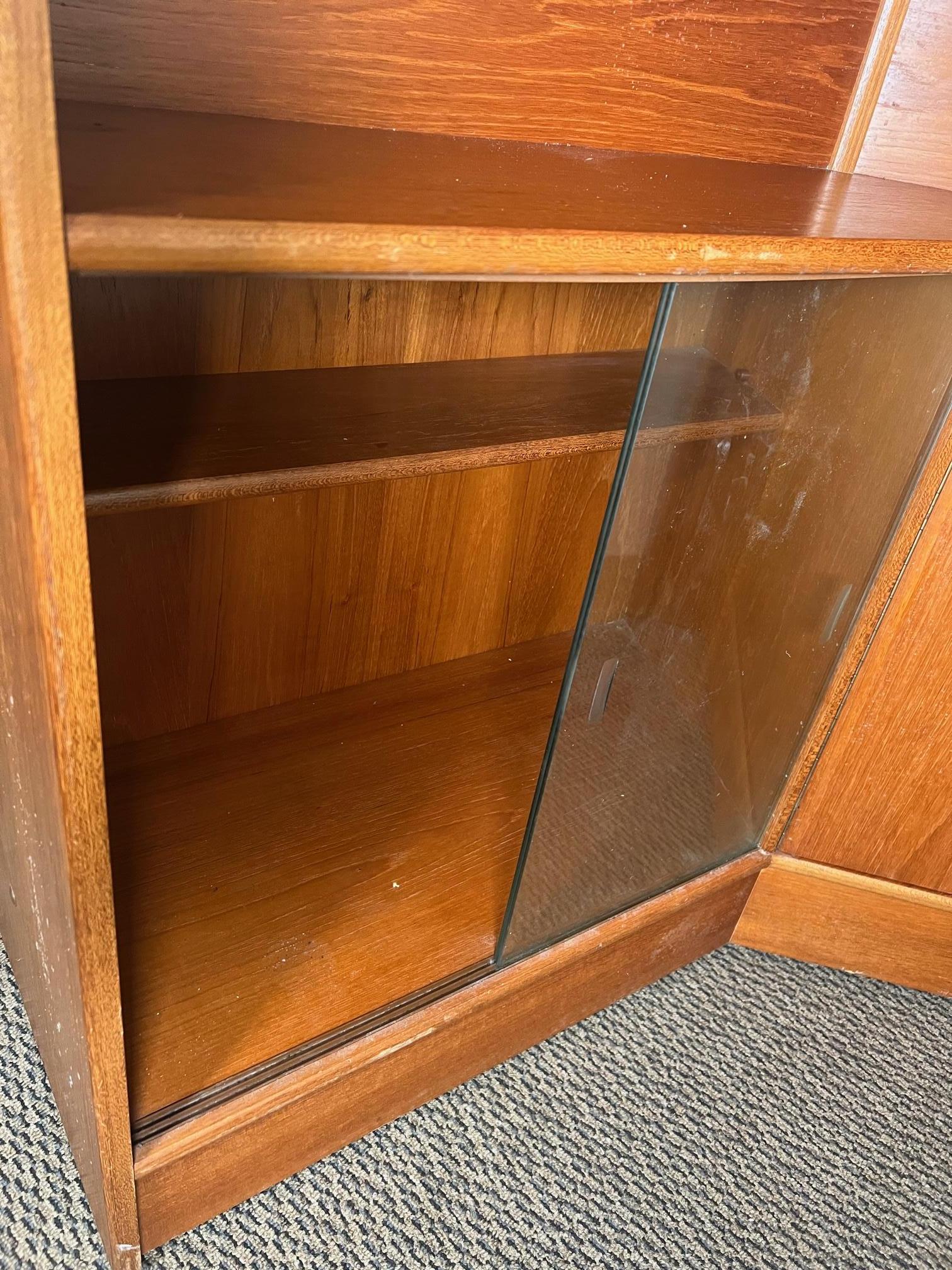 Mid-Century Modern Teak Home Cocktail Bar Turnidge England 1