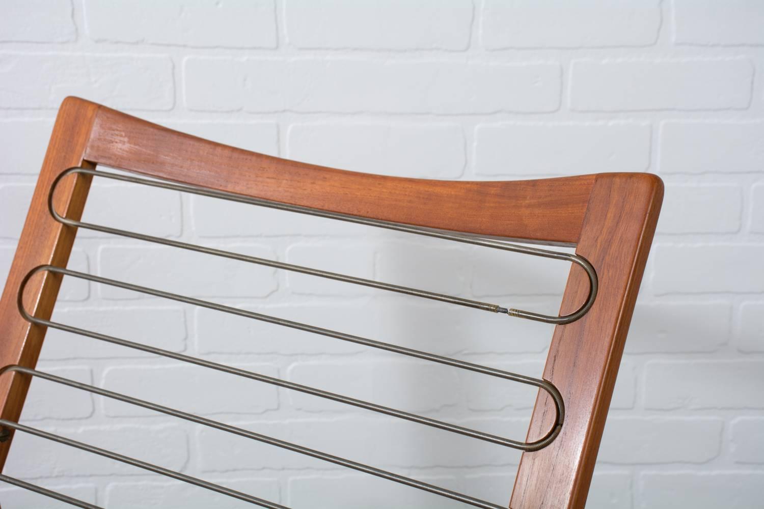 Mid-Century Modern Teak Lounge Chair by Ib Kofod Larsen, Denmark, 1960s For Sale 9