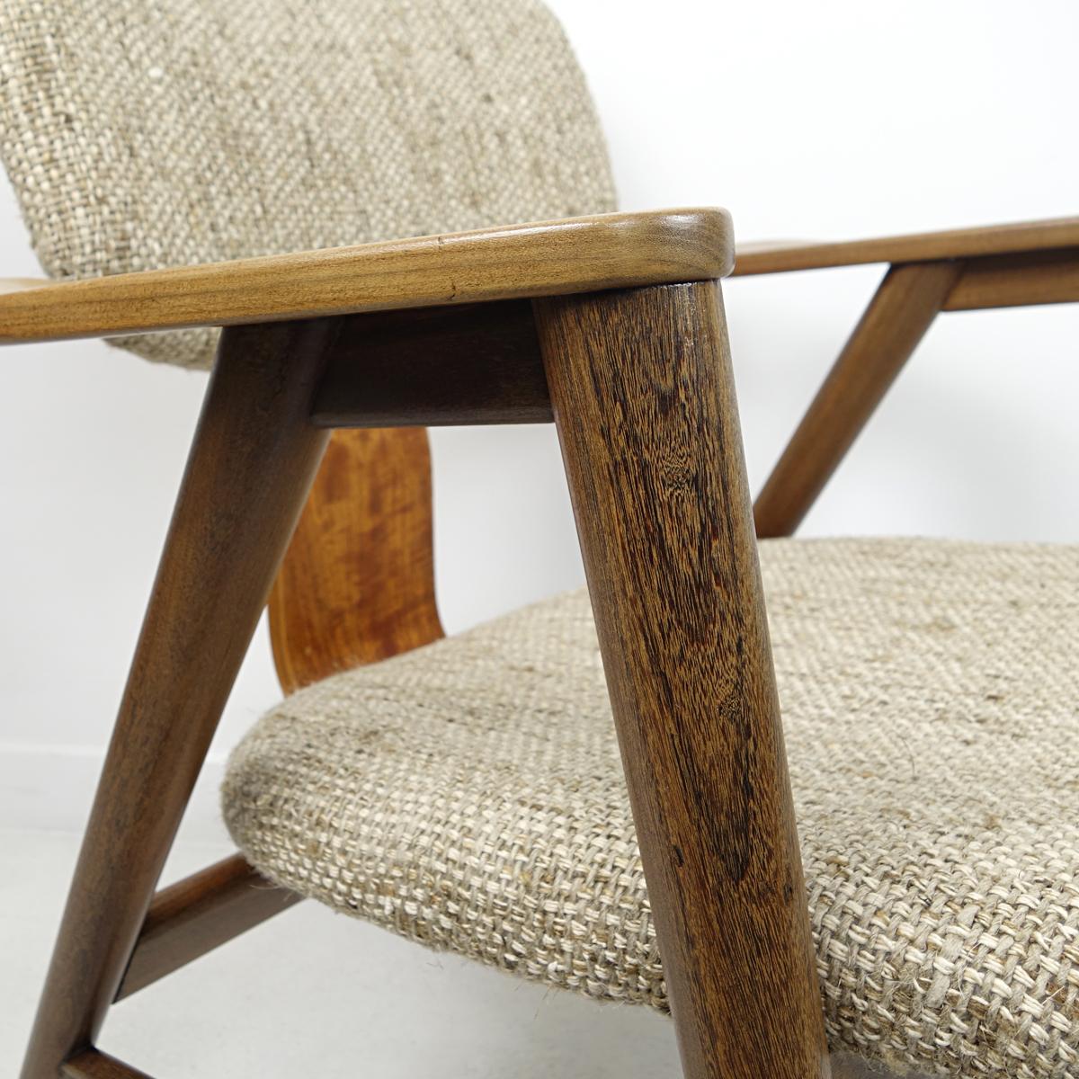 Mid-Century Modern Teak Lounge Chair FT14 by Cees Braakman for Pastoe For Sale 7