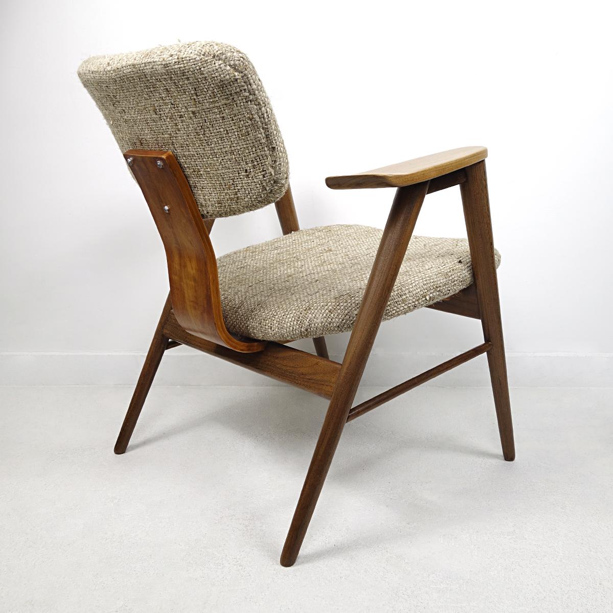 Mid-Century Modern Teak Lounge Chair FT14 by Cees Braakman for Pastoe For Sale 1