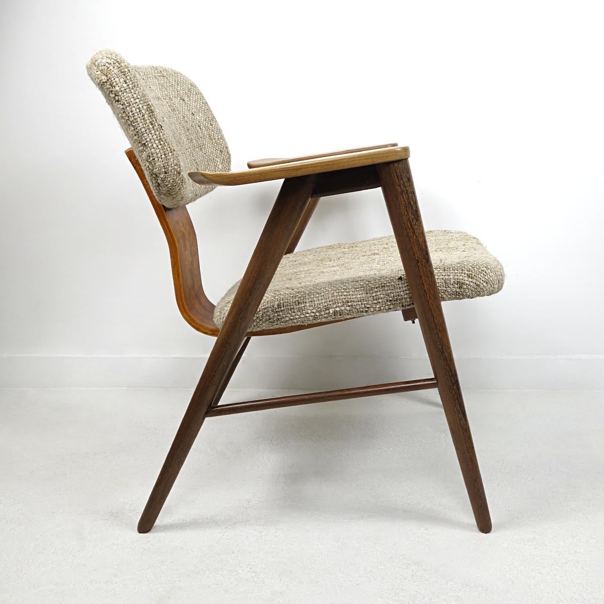 Mid-Century Modern Teak Lounge Chair FT14 by Cees Braakman for Pastoe For Sale 2