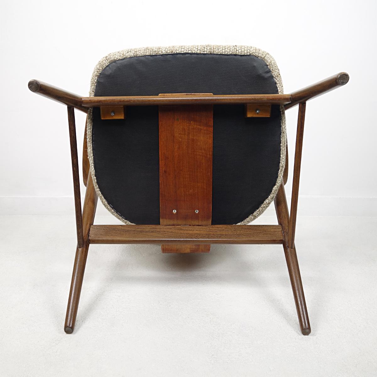 Mid-Century Modern Teak Lounge Chair FT14 by Cees Braakman for Pastoe For Sale 3