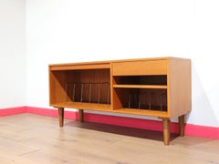 Mid Century Modern Teak Media Cabinet by G Plan, Vintage Design, 1960s