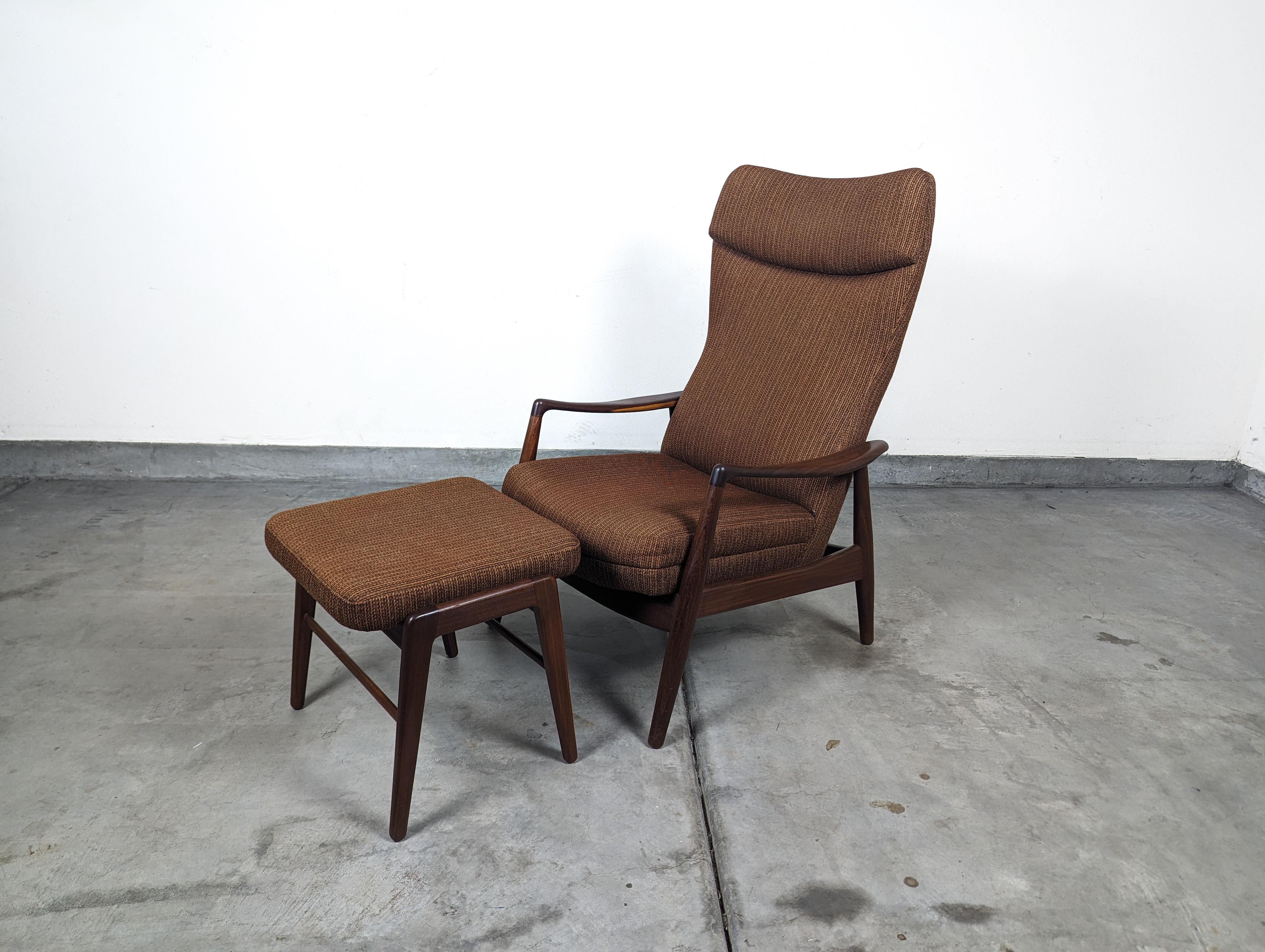 Scandinavian Modern Mid Century Teak MS-20 Lounge Chair by Madsen & Schubell for Bovenkamp, c1960s