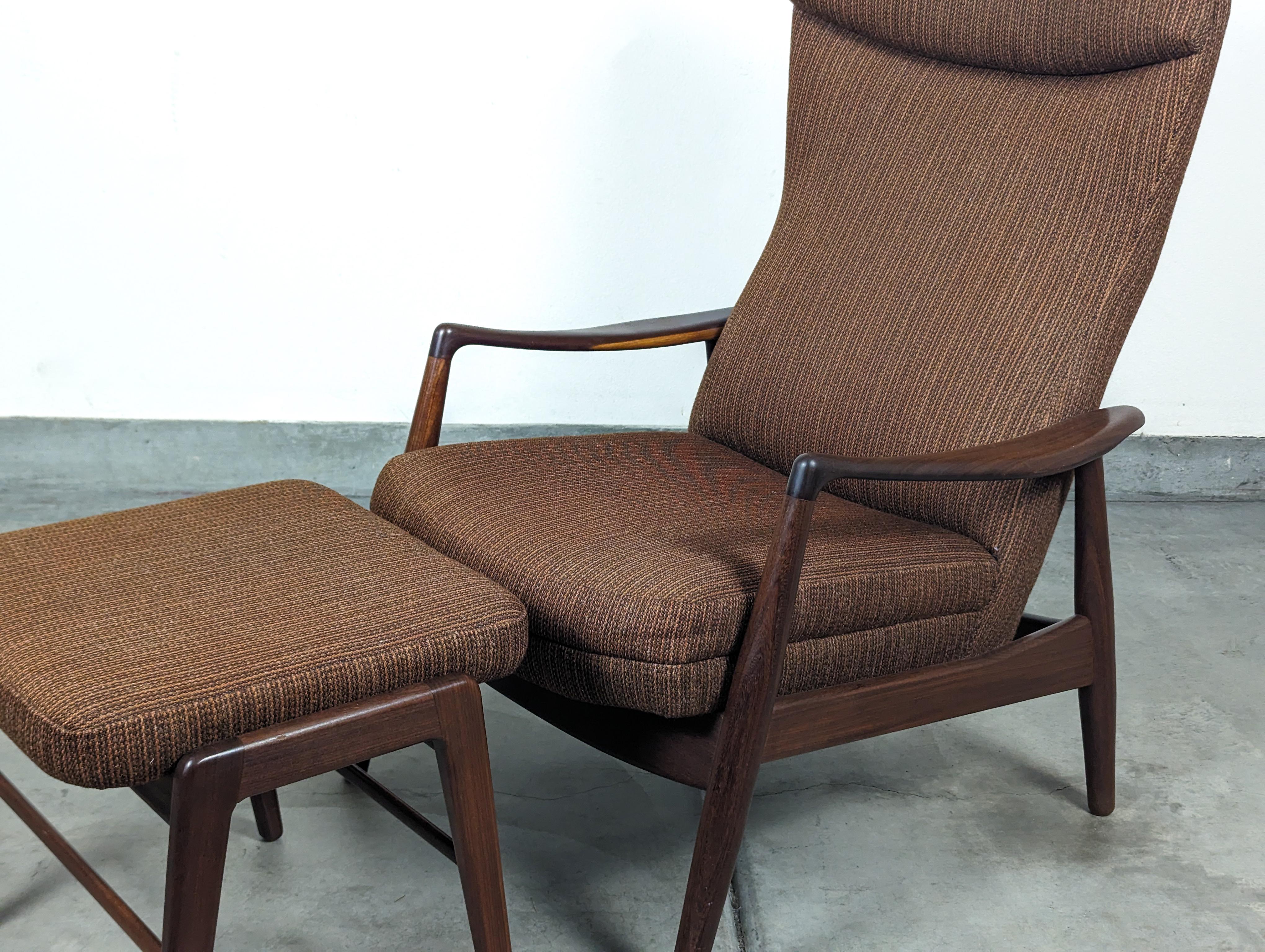 Dutch Mid Century Teak MS-20 Lounge Chair by Madsen & Schubell for Bovenkamp, c1960s