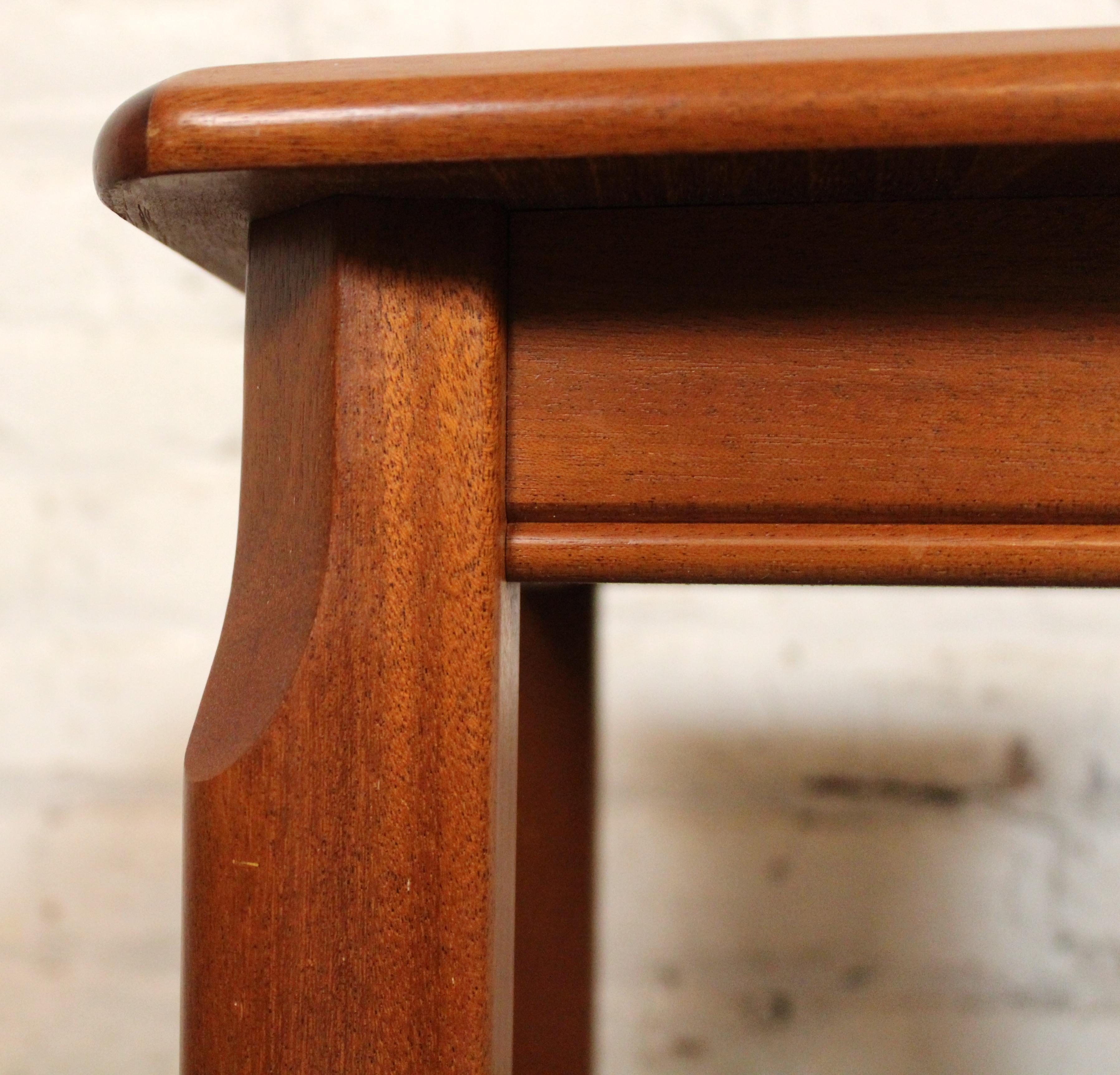 Mid-Century Modern Teak Nesting Tables by Legate For Sale 7