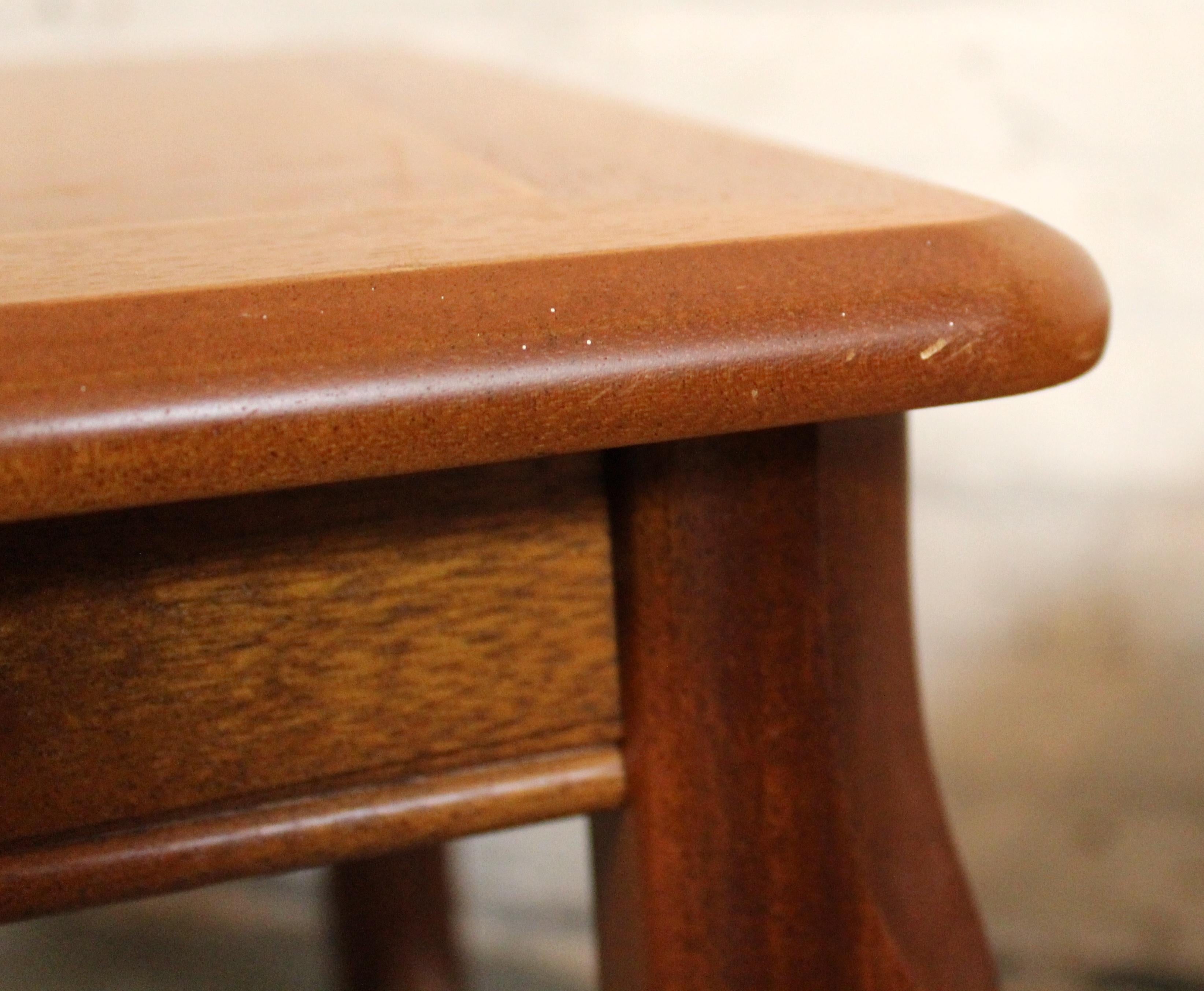 Mid-Century Modern Teak Nesting Tables by Legate For Sale 8