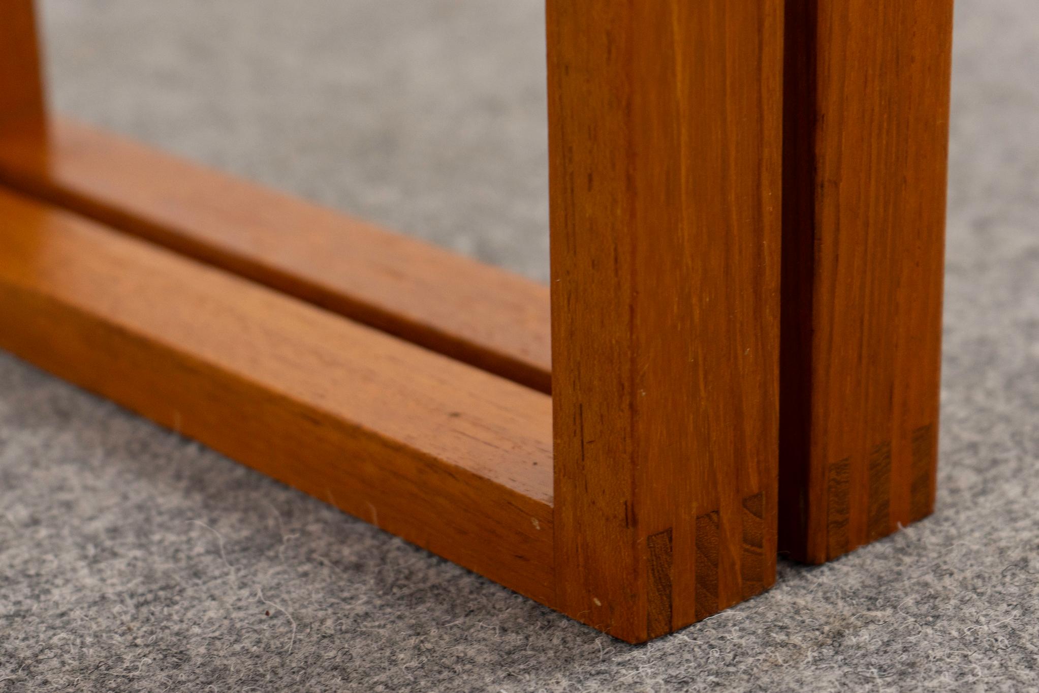 Scandinavian Modern Mid-Century Modern Teak Nesting Tables