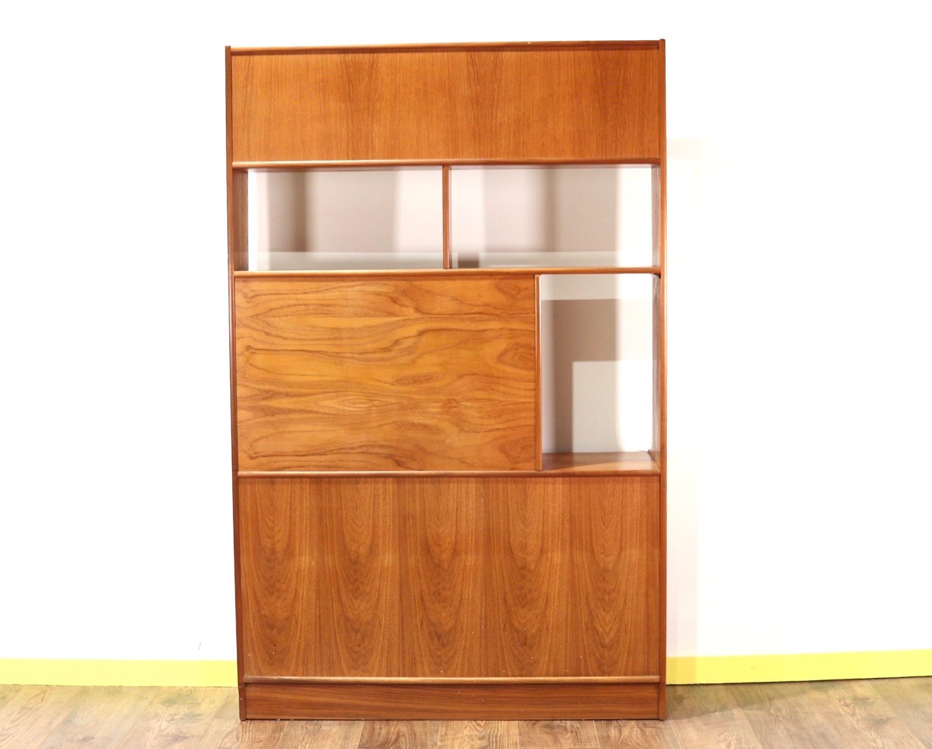 20th Century Mid-Century Modern Teak Room Divider by S Form for Sutcliffe