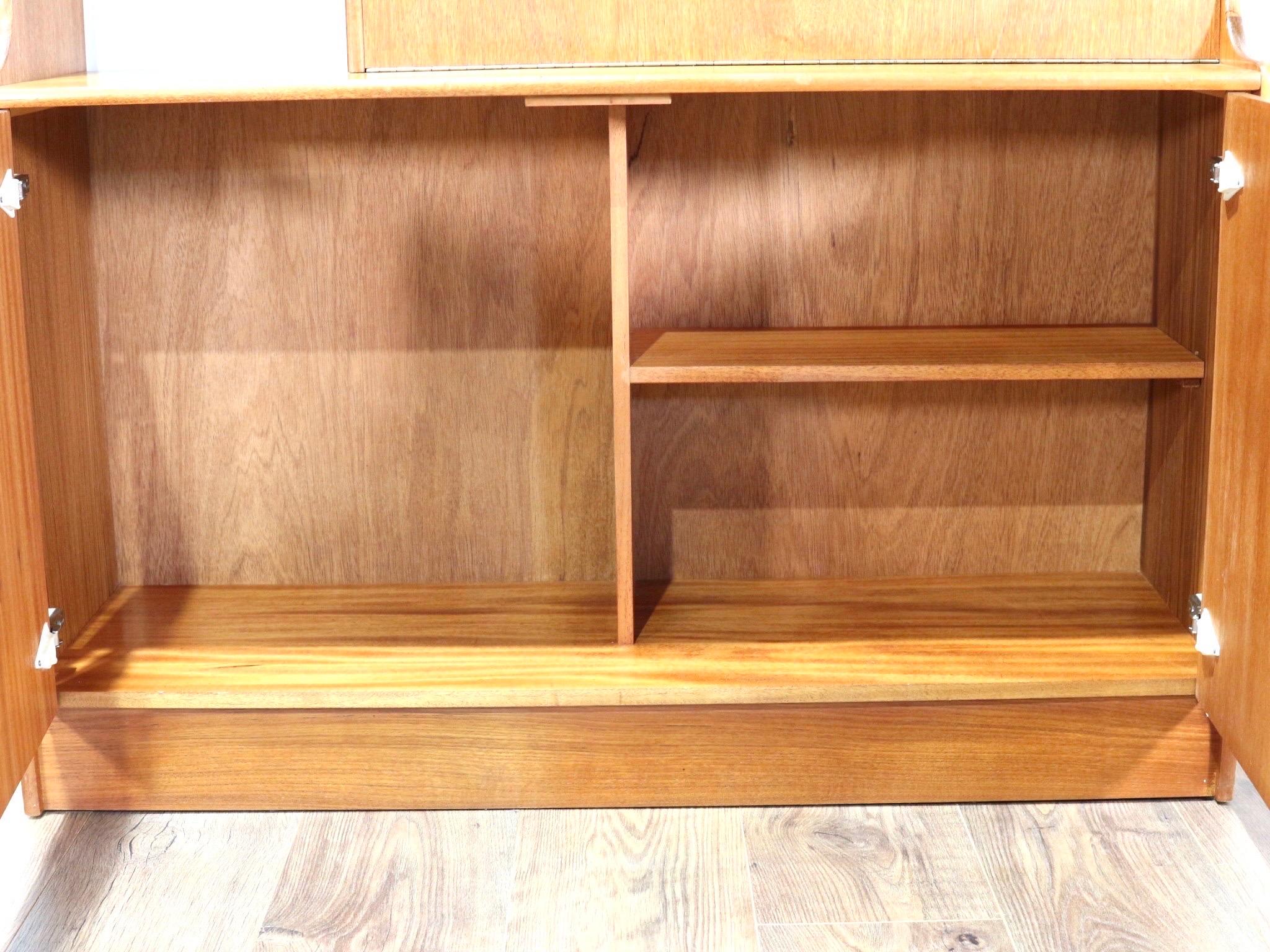 Mid-Century Modern Teak Room Divider by S Form for Sutcliffe 1