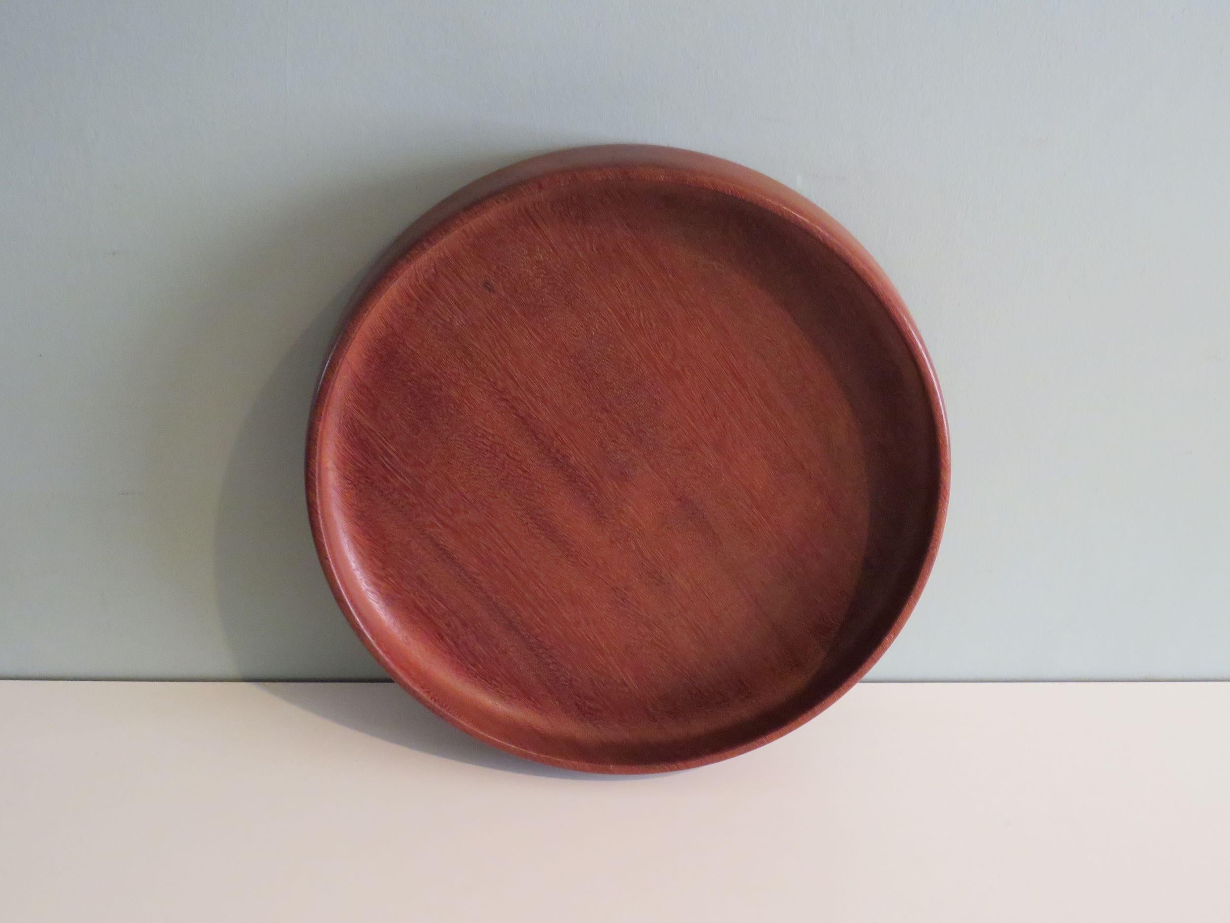 Mid Century Modern teak serving bowl 1960-1970 Denmark In Good Condition For Sale In Herentals, BE