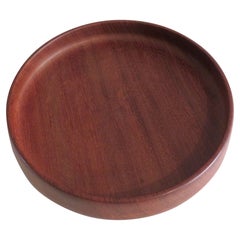 Mid Century Modern Teakholz Servierschale 1960-1970 Dänemark