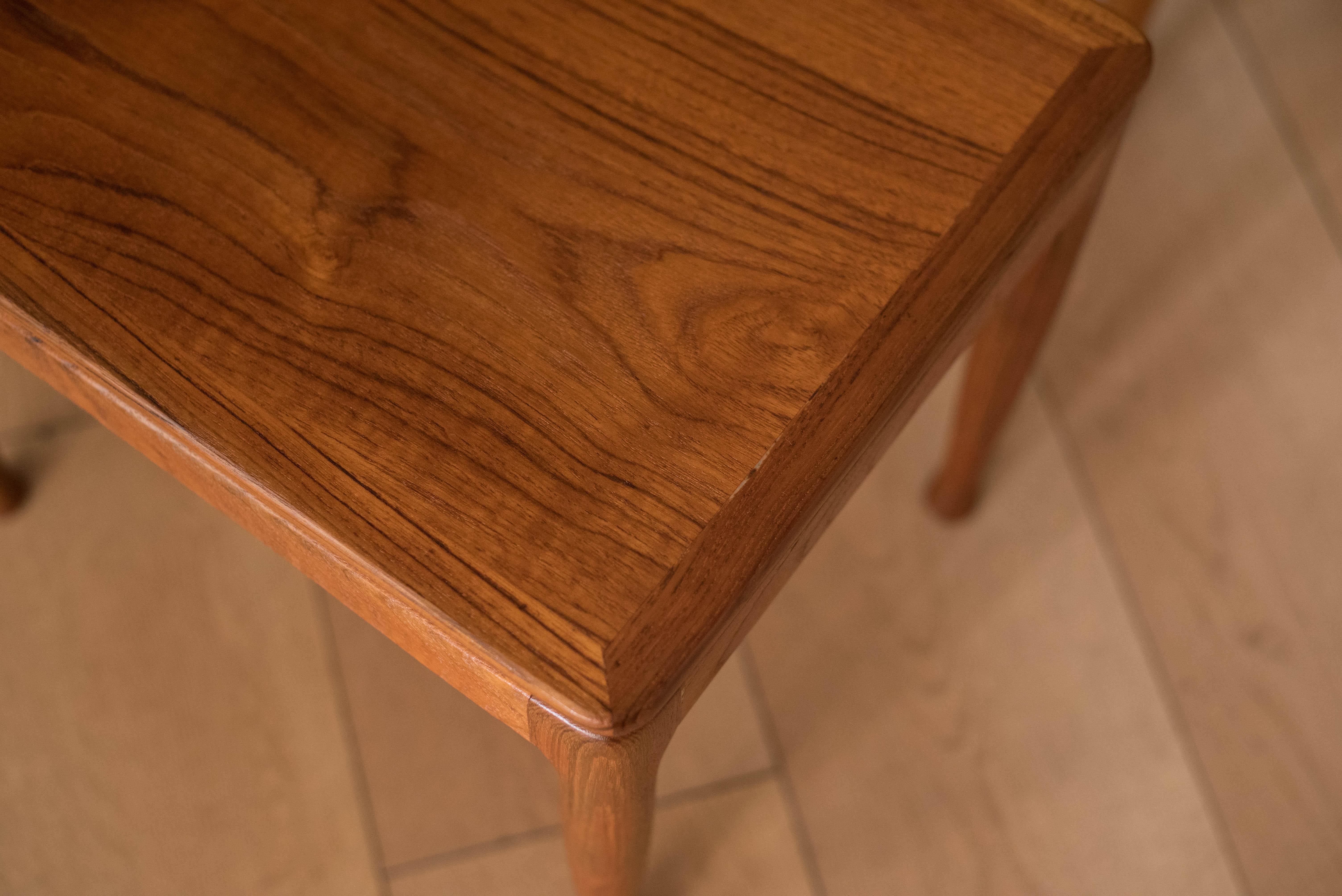 Mid-Century Modern Teak Set of Nesting Tables 5