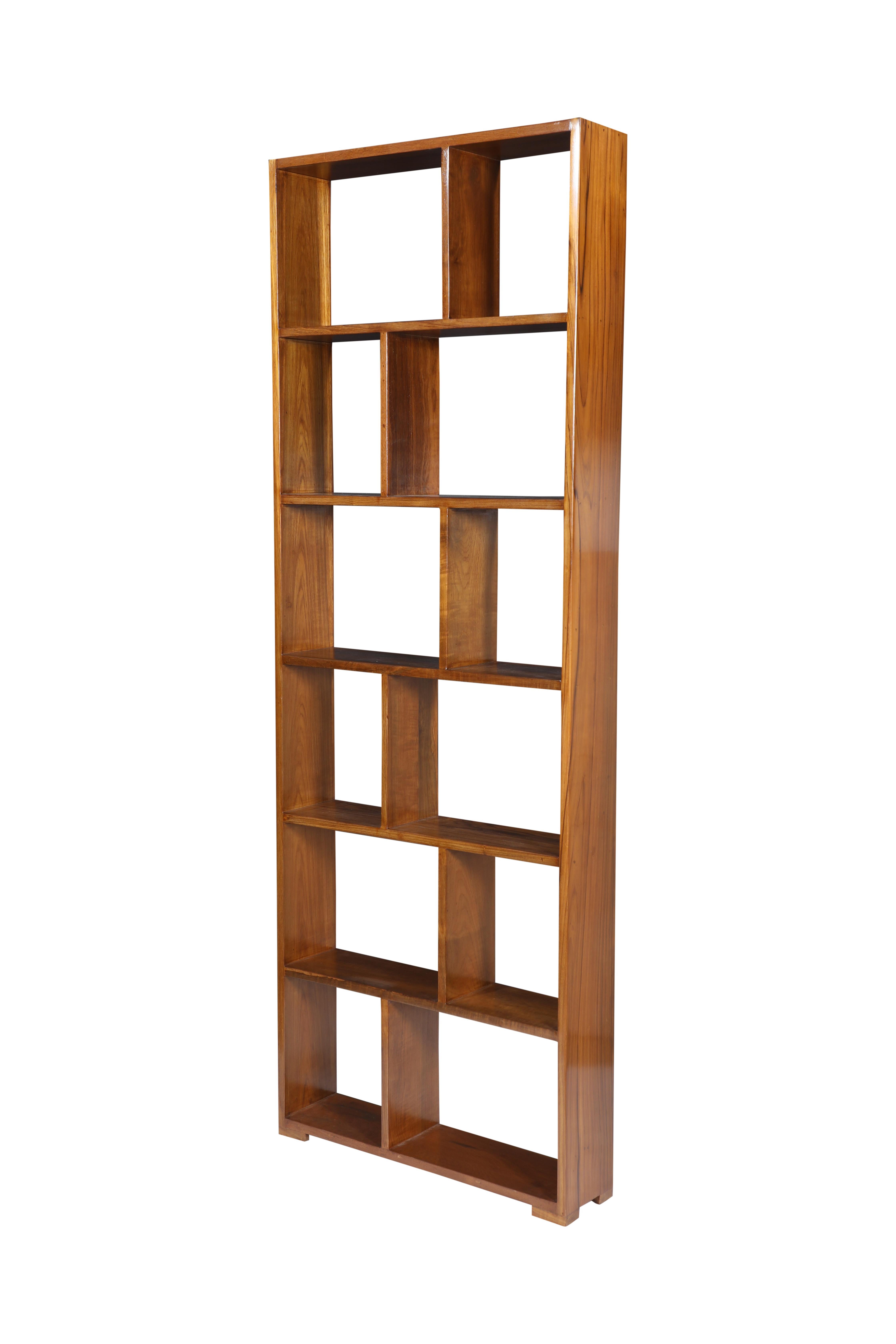 MidCentury Modern Teak Shelves, Bookcase or Room Divider at 1stDibs