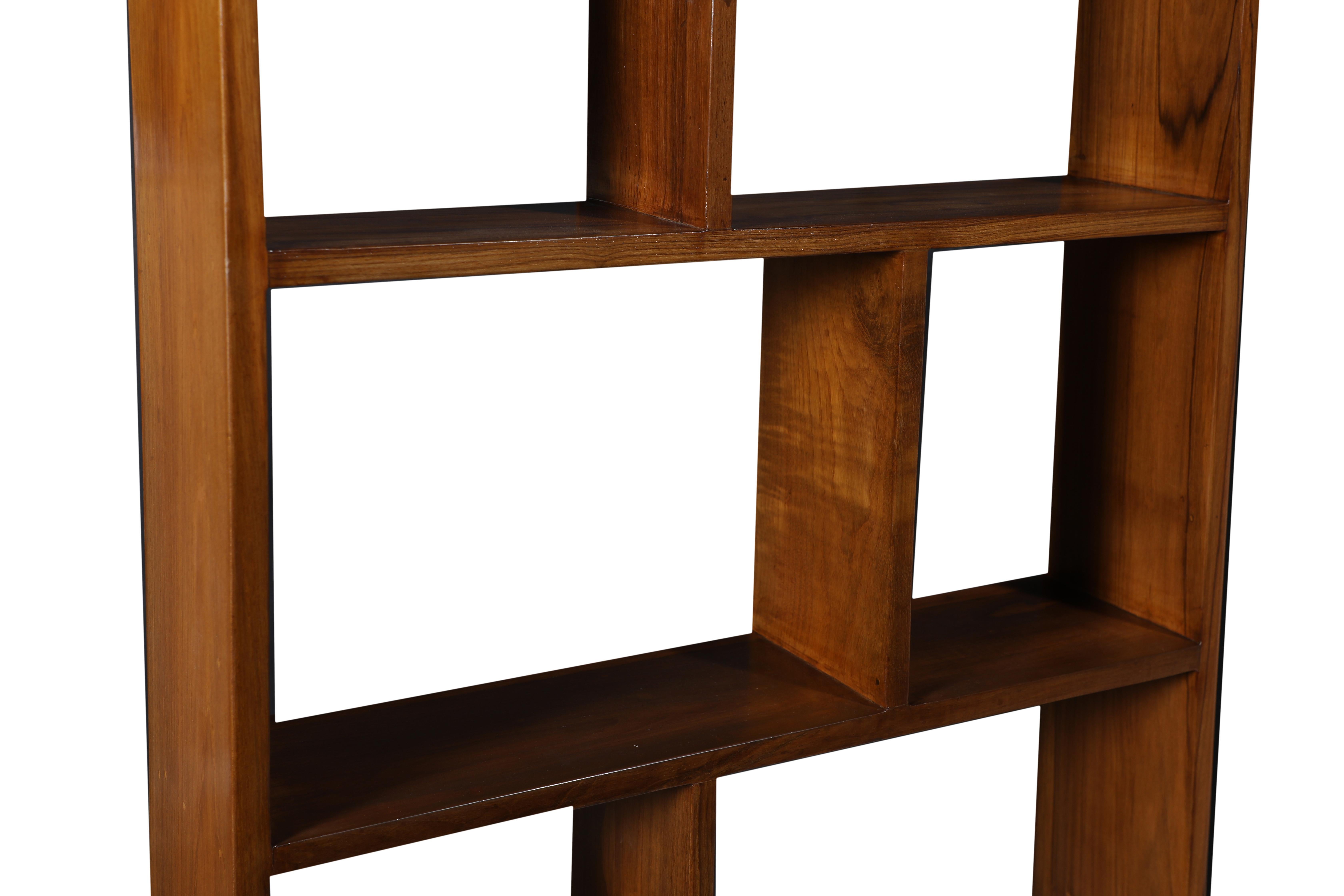 MidCentury Modern Teak Shelves, Bookcase or Room Divider at 1stDibs