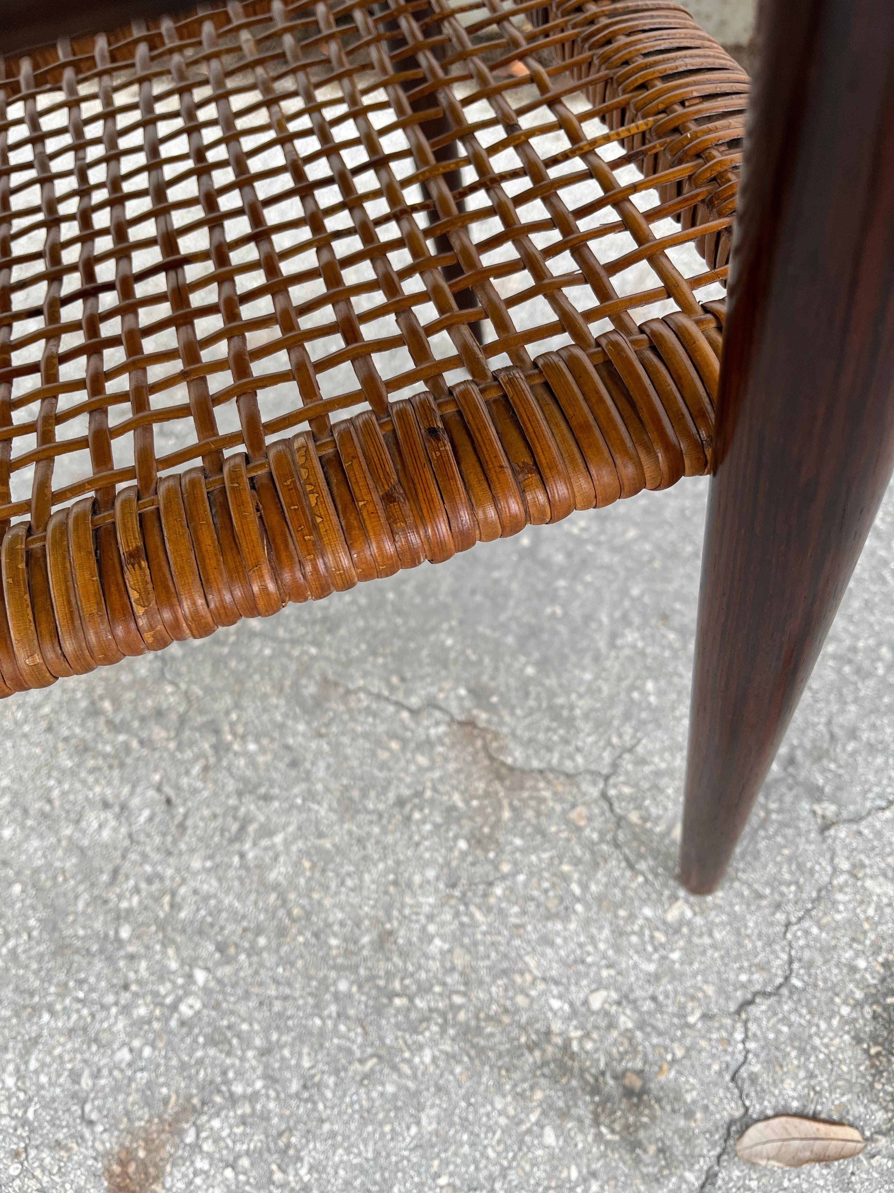 Mid Century Modern Teak Side Table by Poul Jensen for Selig, Denmark. C 1960s 3