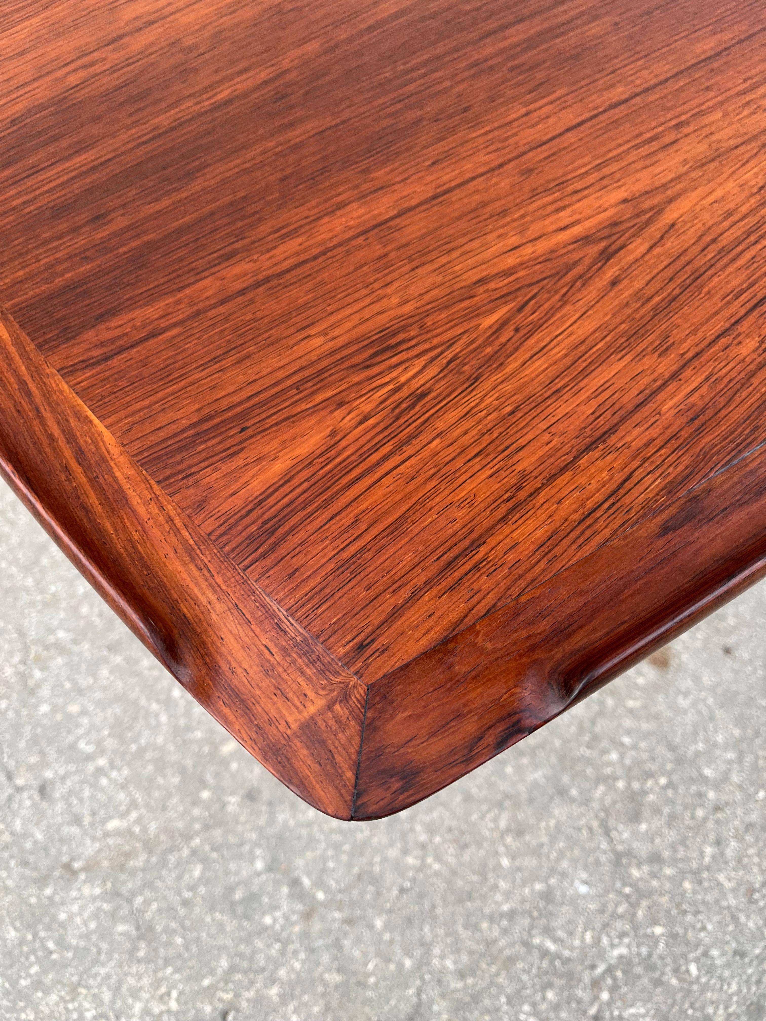 Mid Century Modern Teak Side Table by Poul Jensen for Selig, Denmark. C 1960s 6