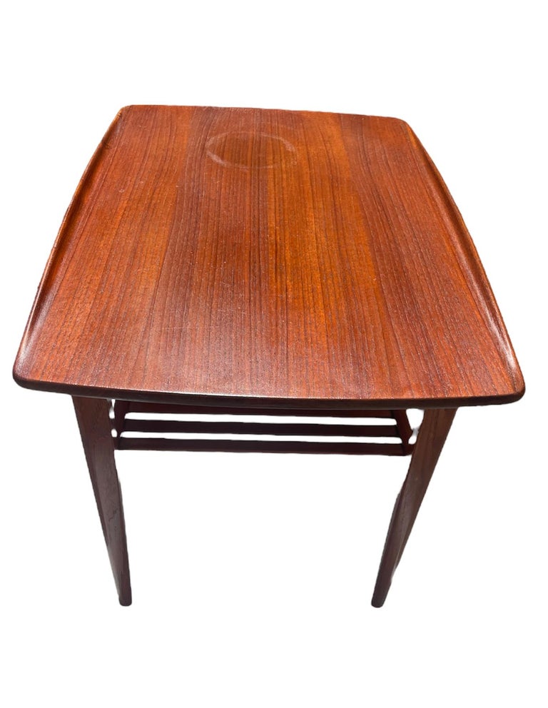MidCentury Modern Teak Side Tables by Tove and Edvard at 1stDibs