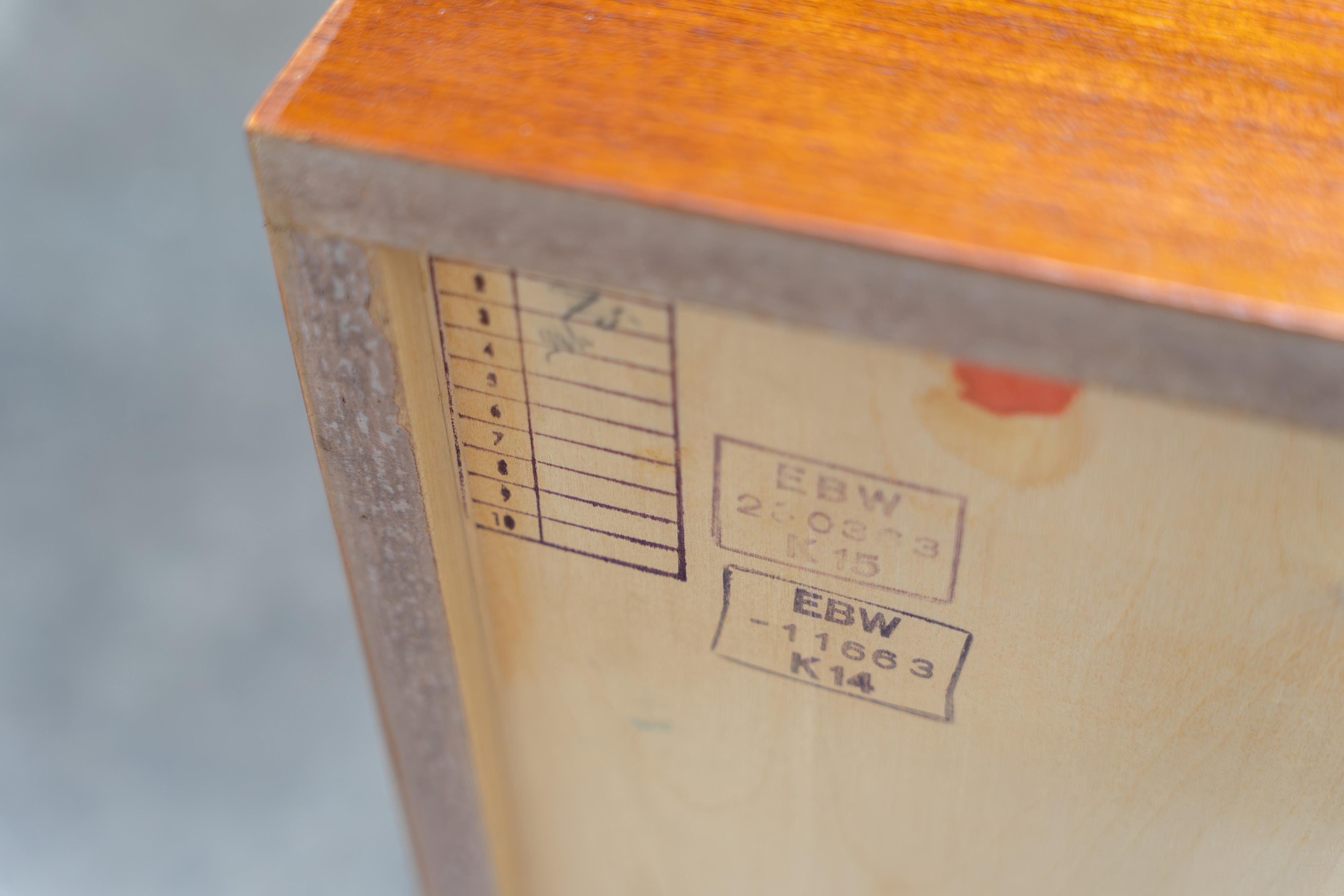 Mid-Century Modern Teak Sideboard B40 by Dieter Waeckerlin, Behr Möbel, 1958 For Sale 8