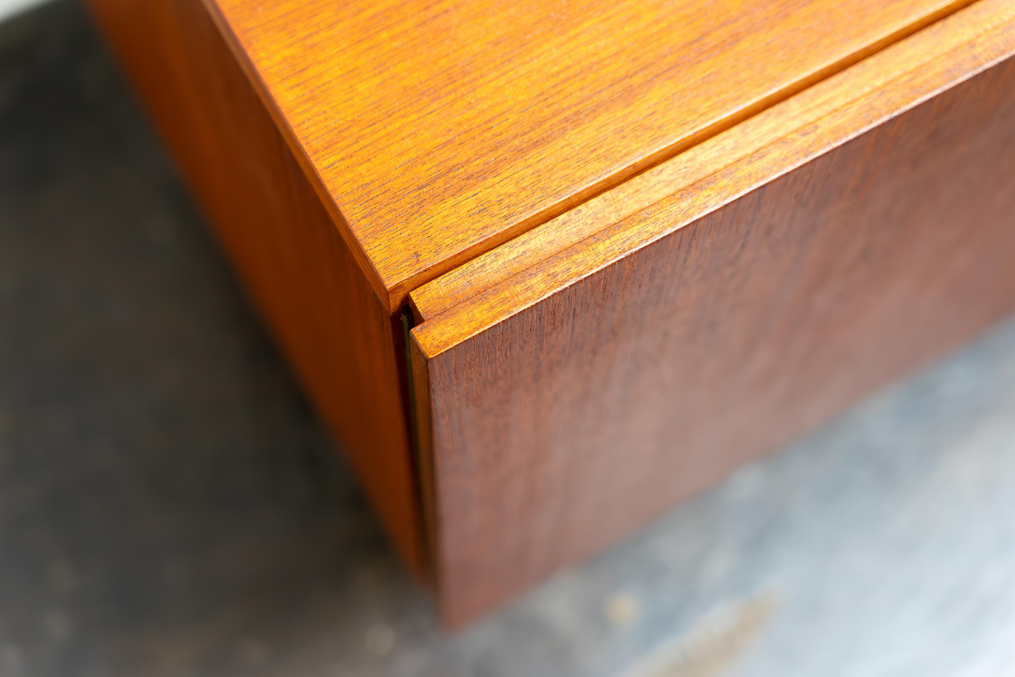 Mid-Century Modern Teak Sideboard B40 by Dieter Waeckerlin, Behr Möbel, 1958 For Sale 2