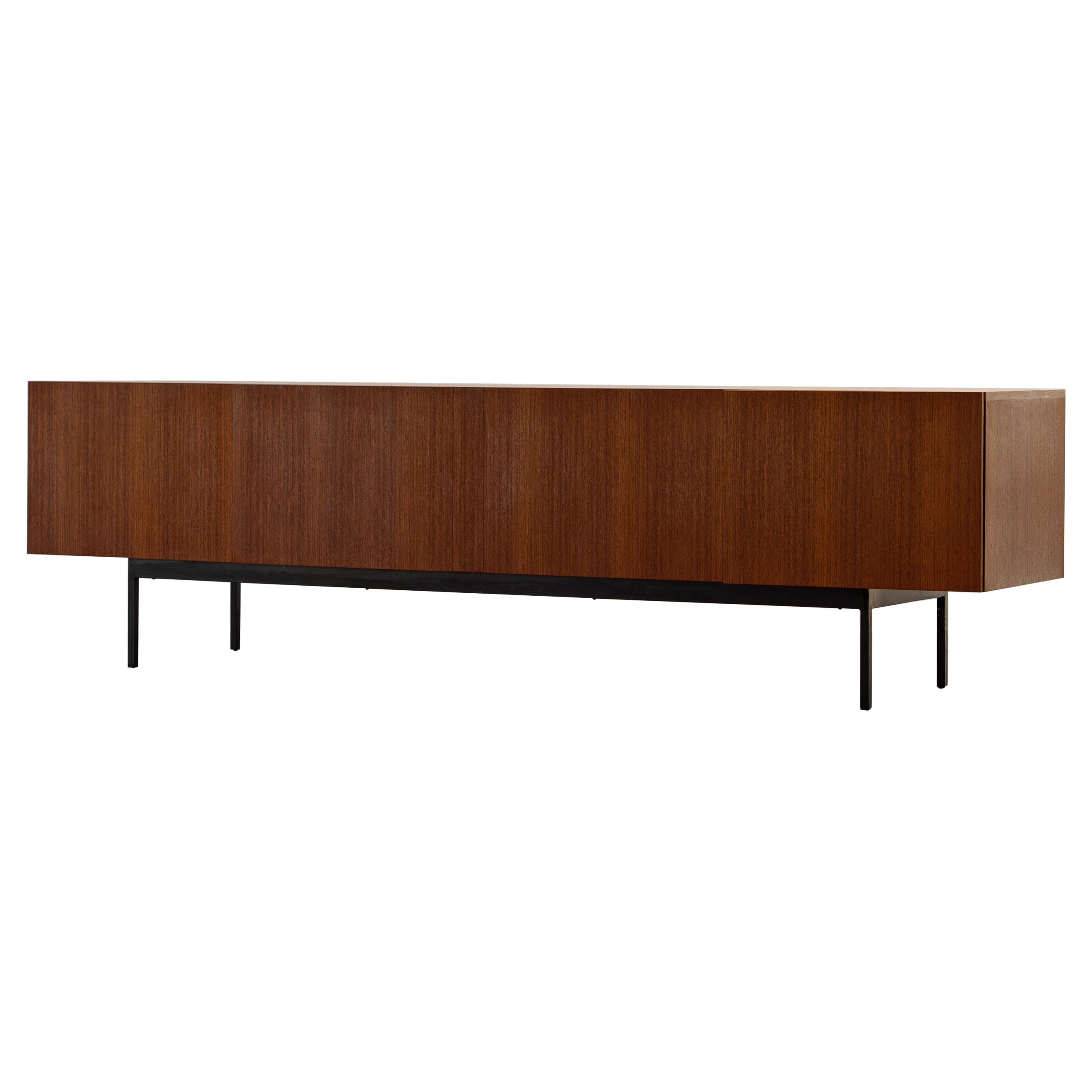 Mid-Century Modern Teak Sideboard B40 by Dieter Waeckerlin, Behr Möbel, 1958