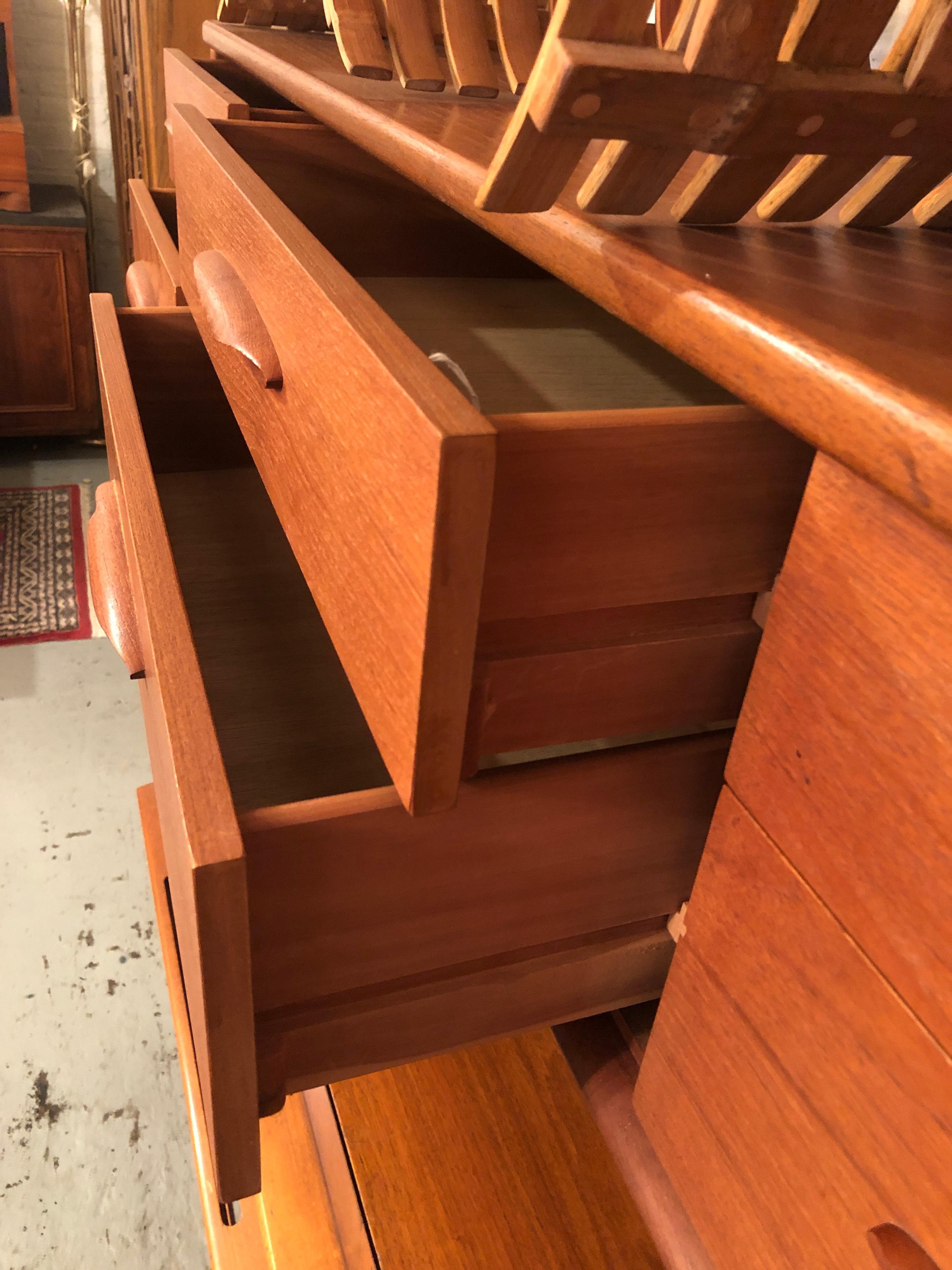 Mid-Century Modern Teak Sideboard by Austinsuite For Sale 10