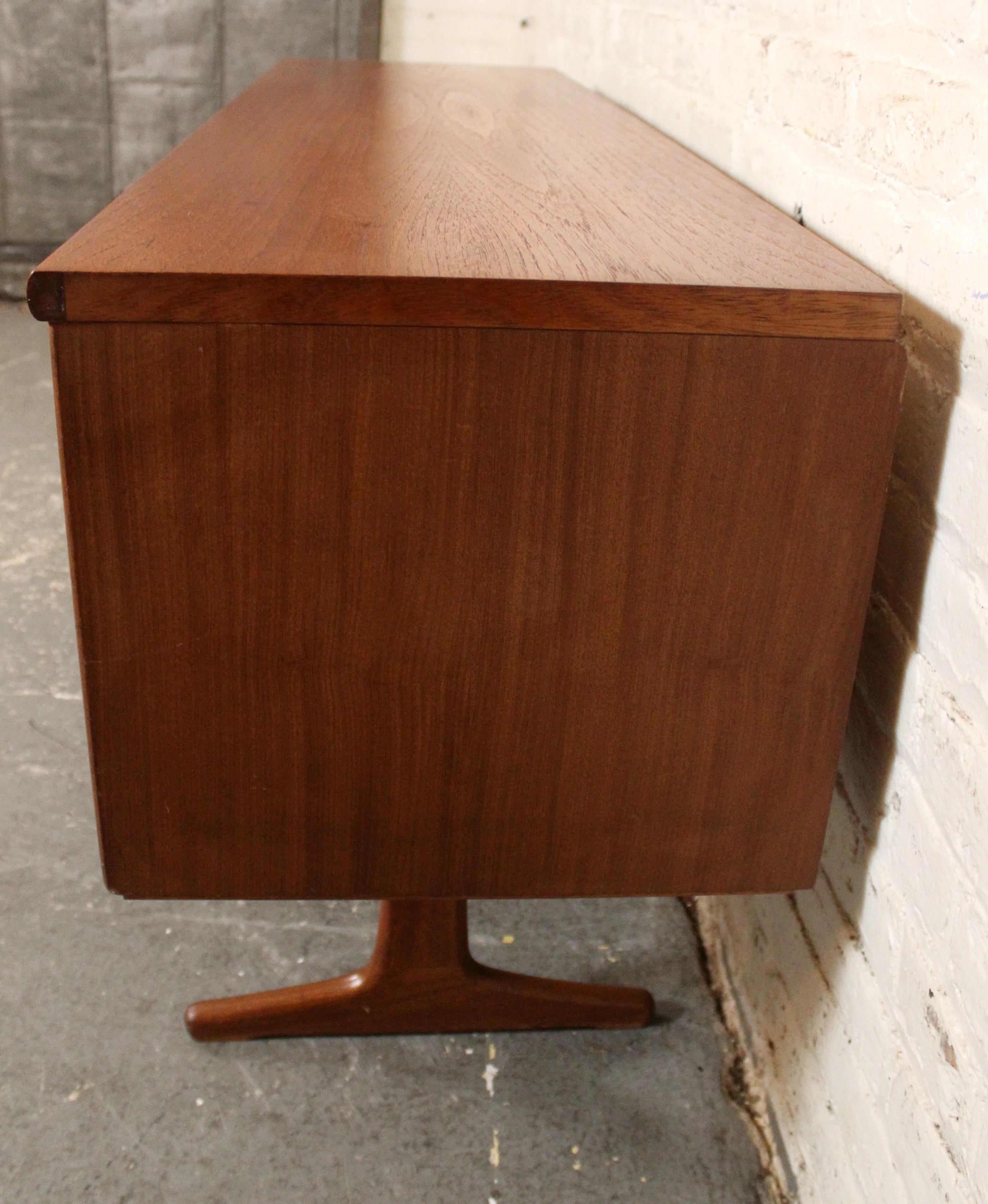 Wood Mid-Century Modern Teak Sideboard by Austinsuite For Sale