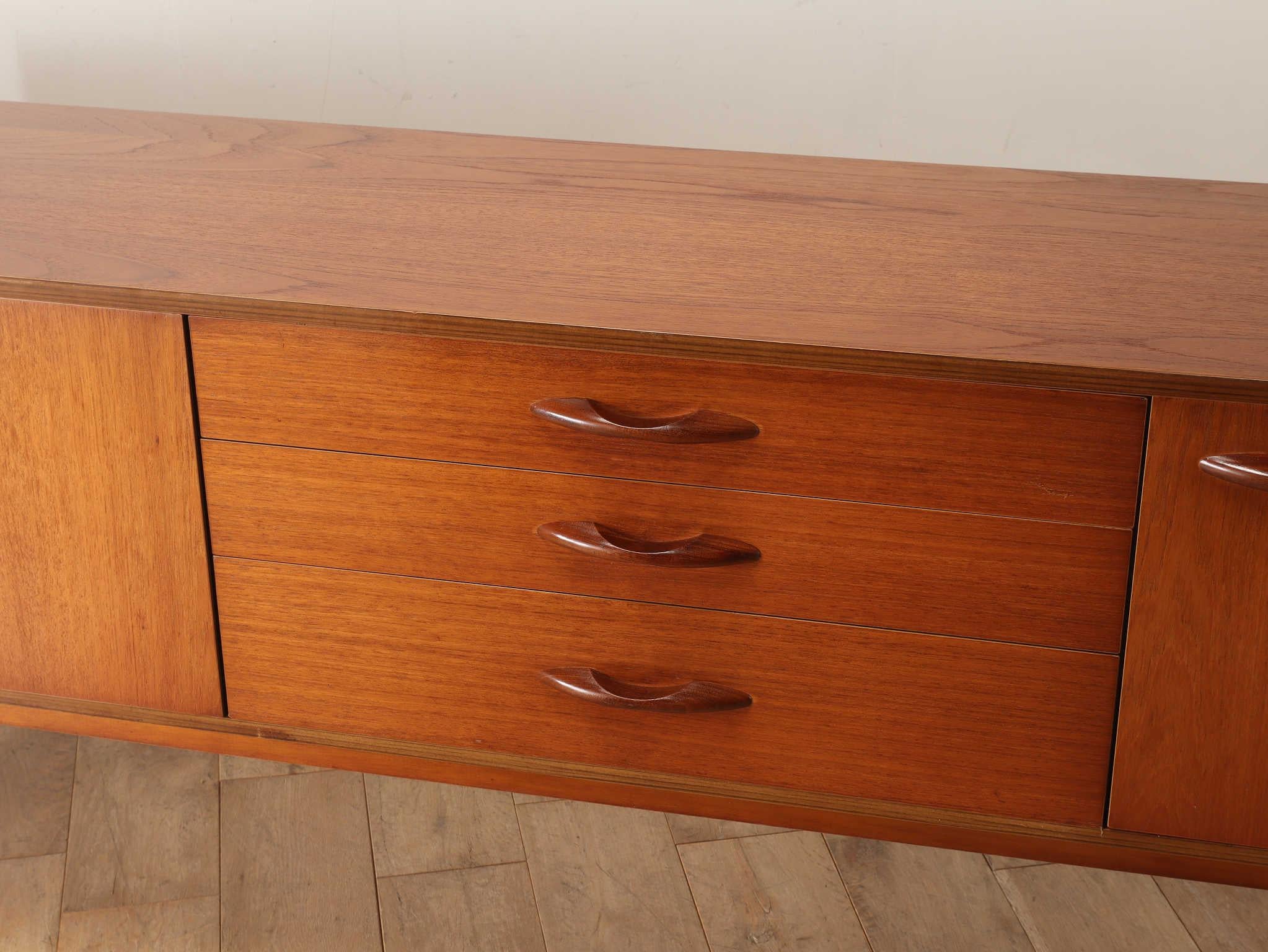 Mid Century Modern Teak Sideboard By Avalon UK 5