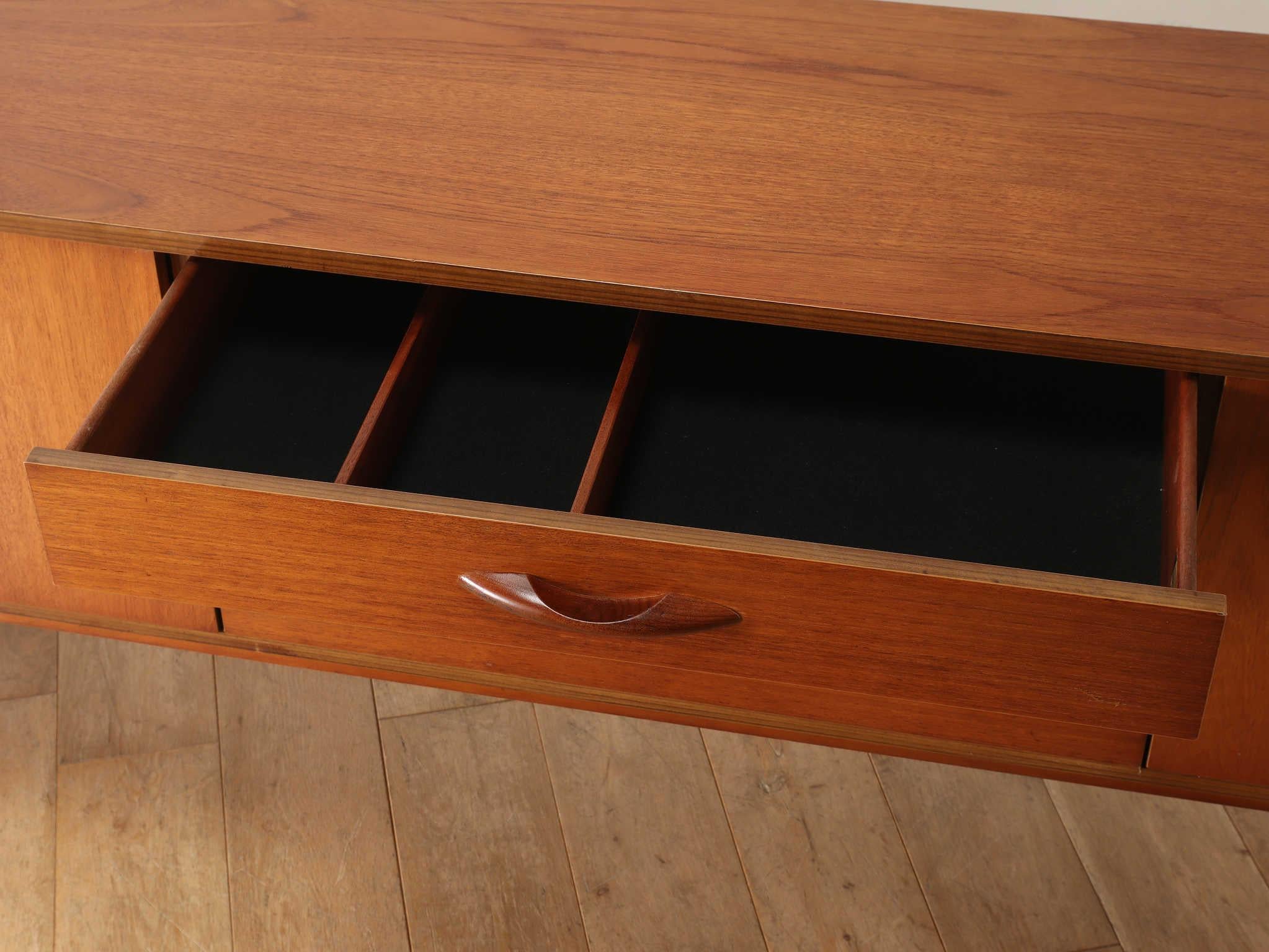 Mid Century Modern Teak Sideboard By Avalon UK 6