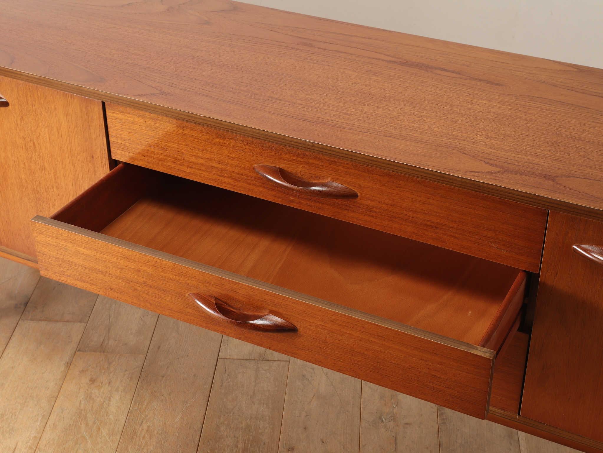 Mid Century Modern Teak Sideboard By Avalon UK 8