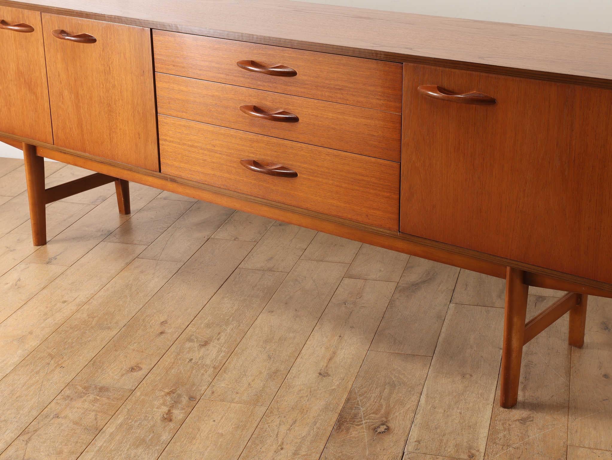 Mid Century Modern Teak Sideboard By Avalon UK 13