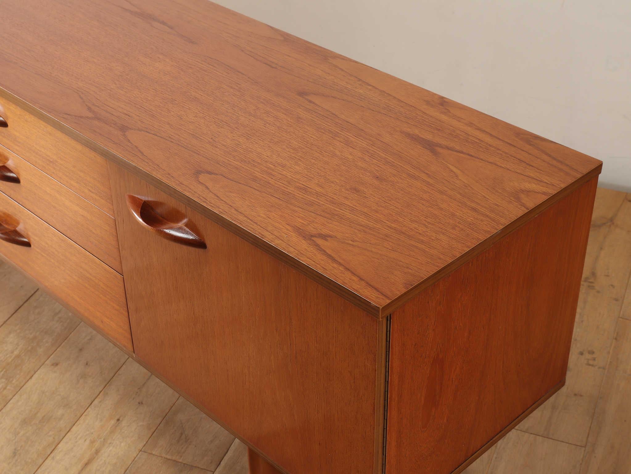 Mid Century Modern Teak Sideboard By Avalon UK 1