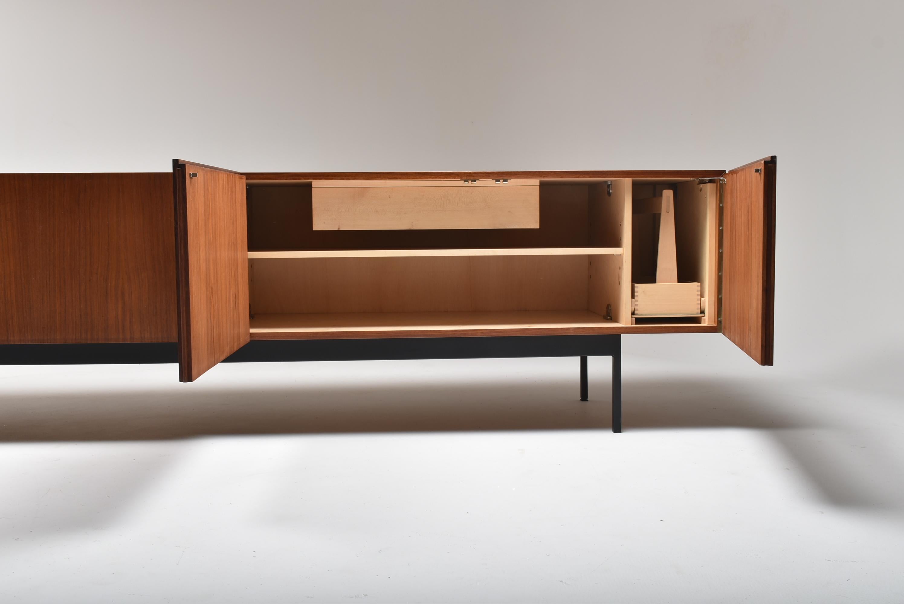 Mid-Century Modern Teak Sideboard by Dieter Waeckerlin, Switzerland, 1960 8