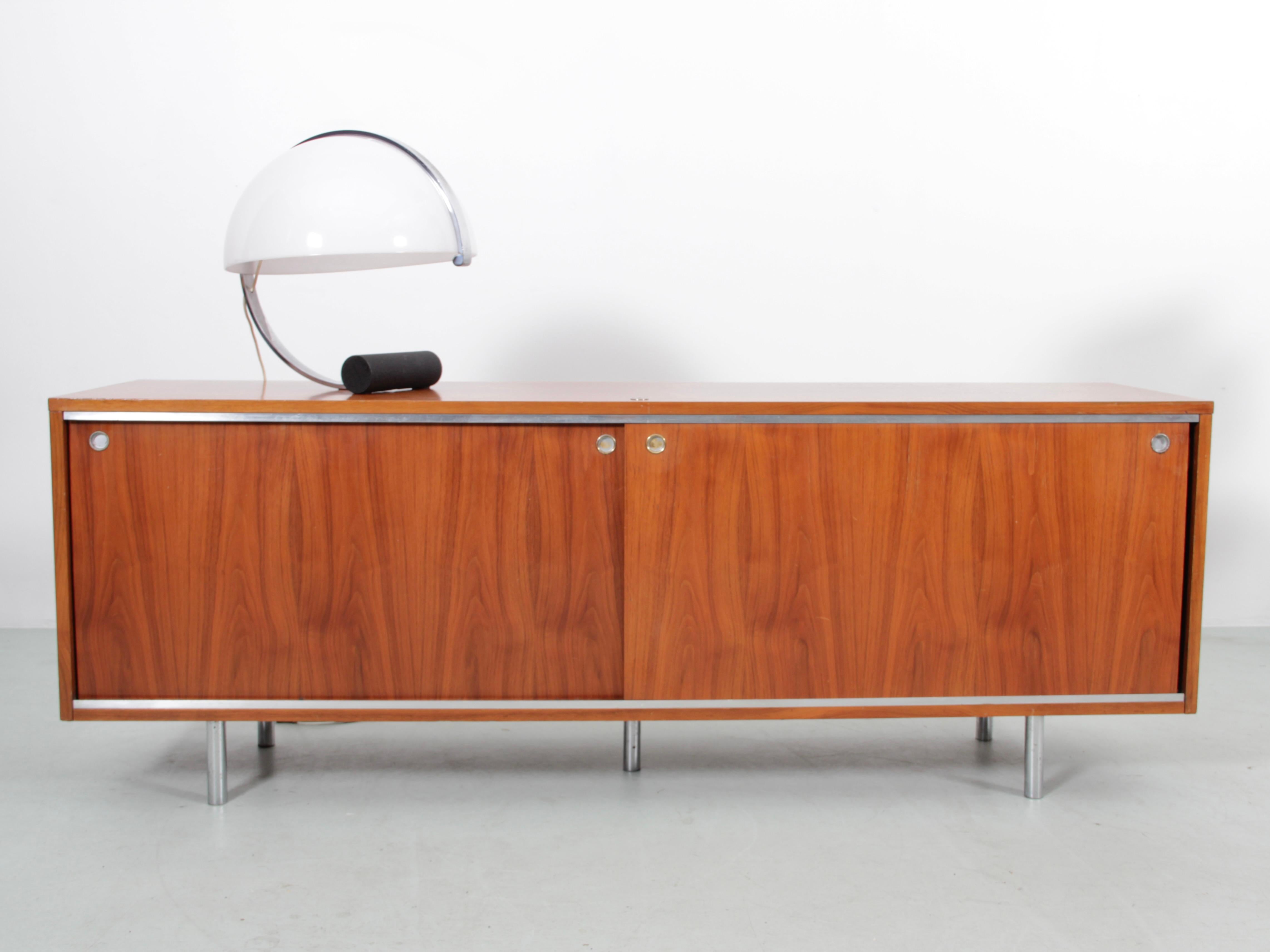 Credenza in teak della modernità di metà secolo di George Nelson per Herman Miller in vendita 9