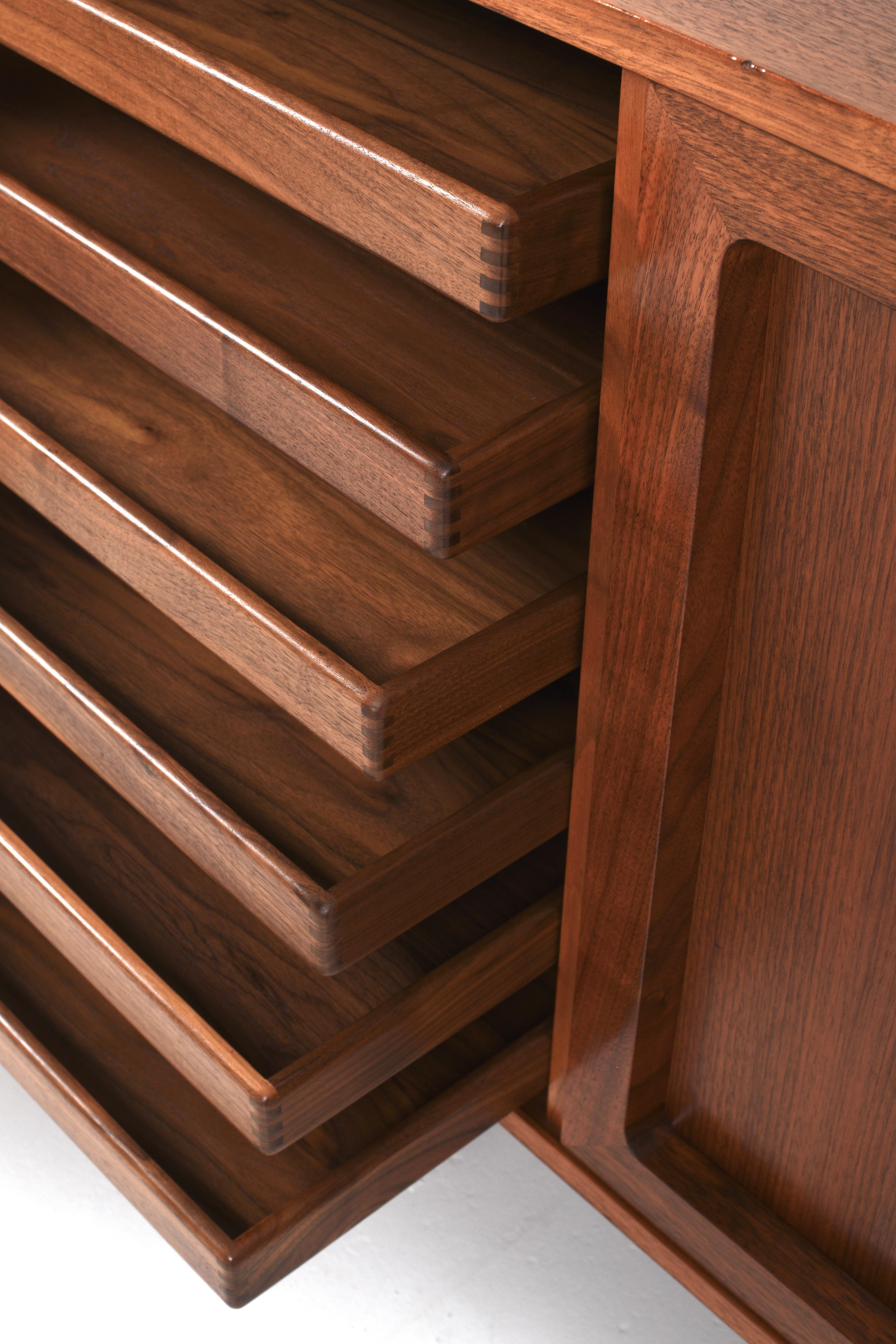 Mid Century Modernes Teakholz-Sideboard von Karl-Erik Ekselius für JOC, Schweden, 1960er Jahre im Angebot 13