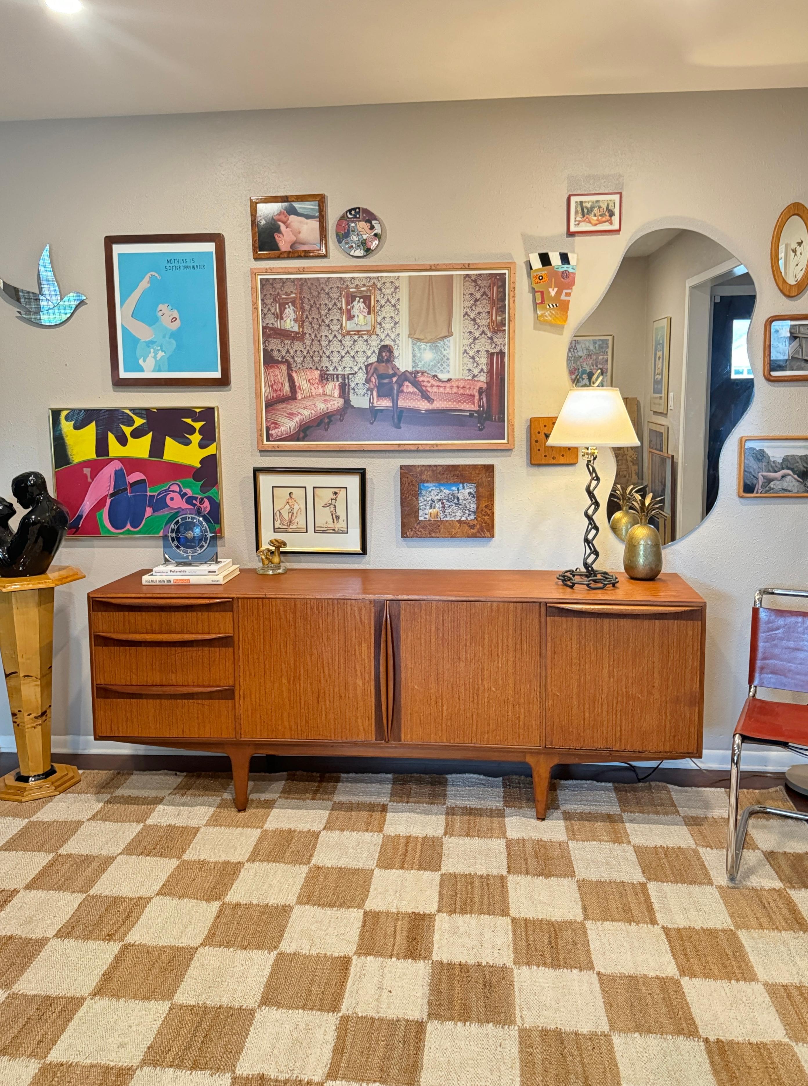 Mid Century Modern teak sideboard by Scottish Furniture Maker McIntosh 1960s 5