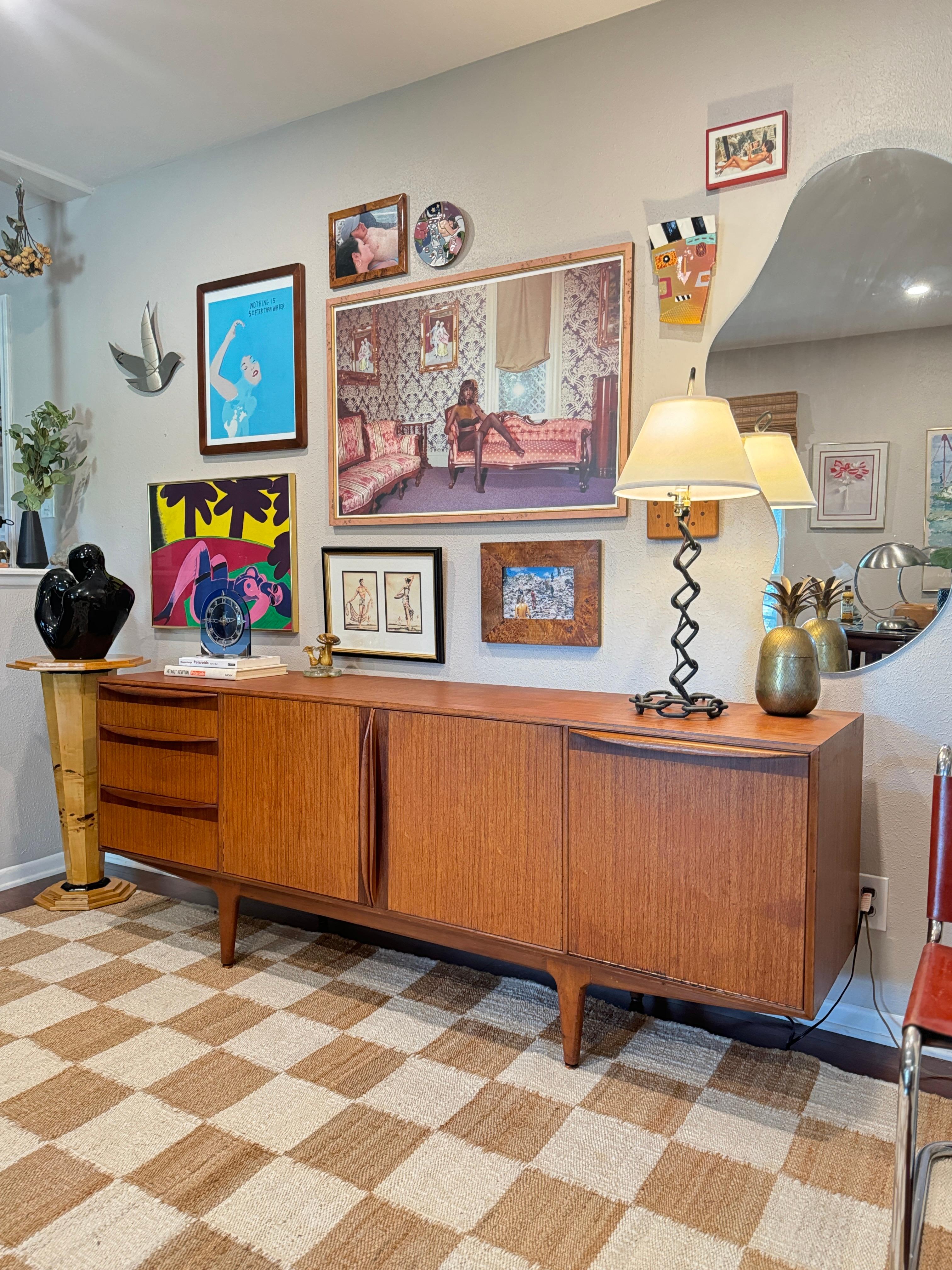 Mid Century Modern teak sideboard by Scottish Furniture Maker McIntosh 1960s 1