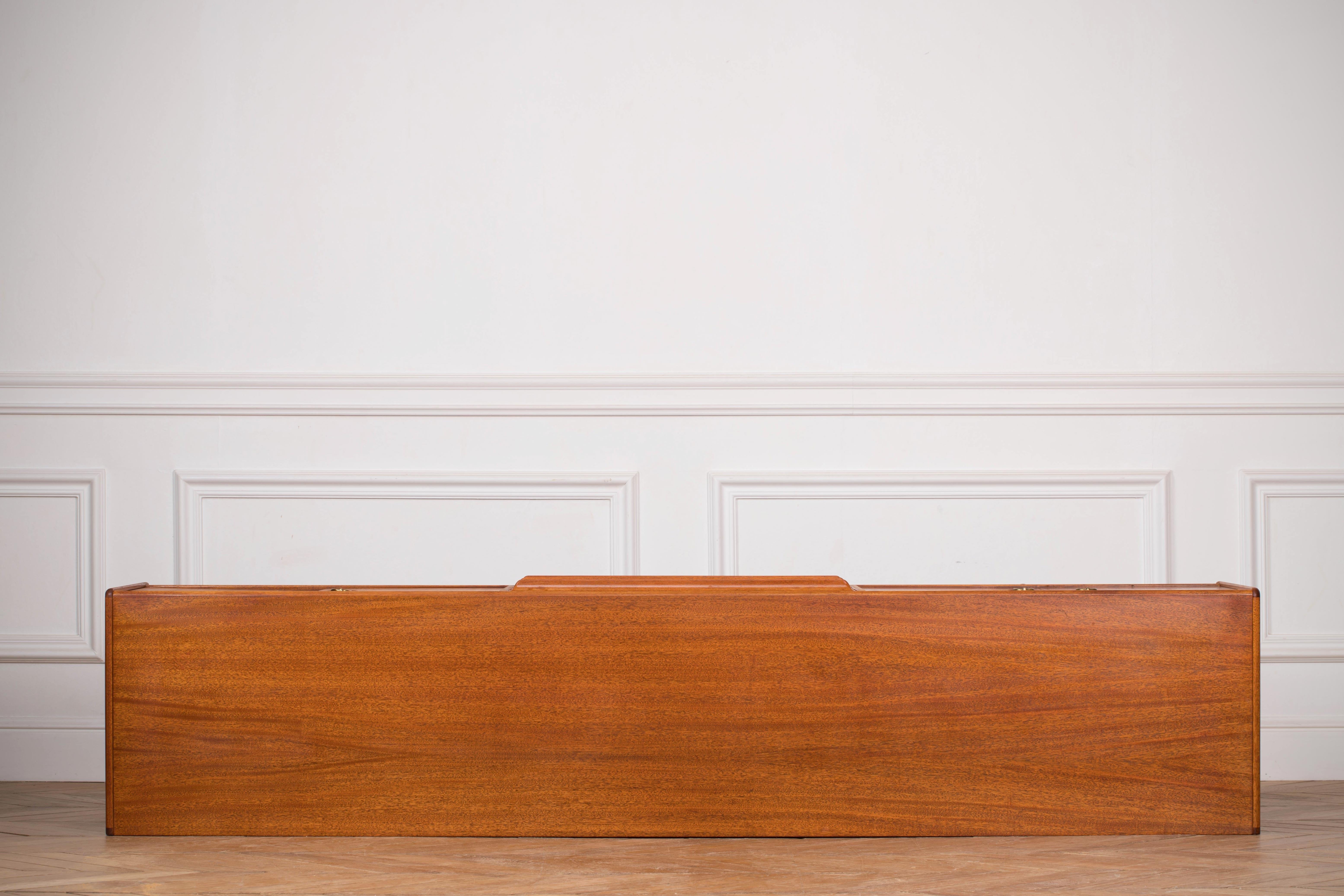 Mid-Century Modern Teak Sideboard Credenza by Tom Robertson for A.H. McIntosh 5