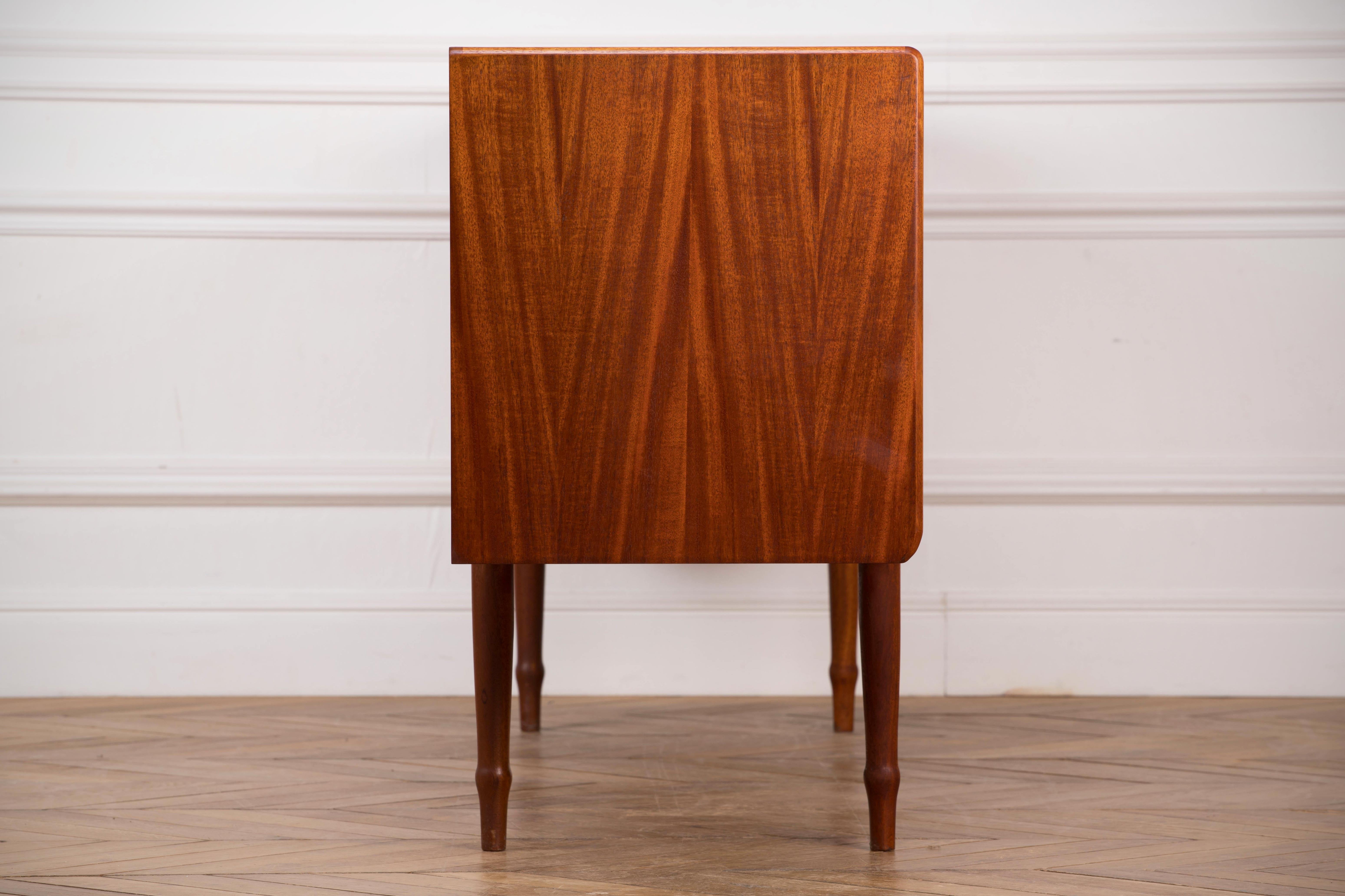 Mid-Century Modern Teak Sideboard Credenza by Tom Robertson for A.H. McIntosh 3