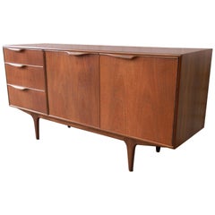 Mid-Century Modern Teak Sideboard Credenza by Tom Robertson for A.H. McIntosh