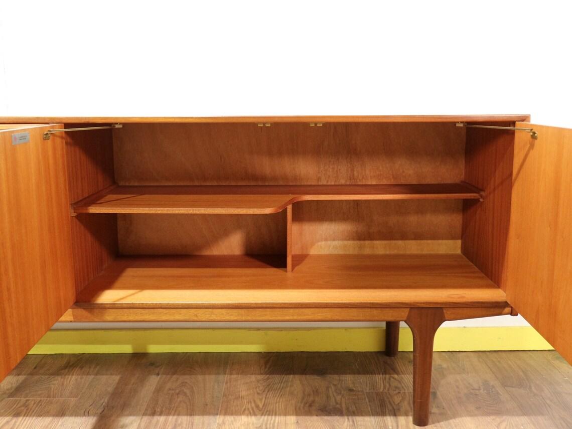 Mid Century Modern Teak Sideboard Credenza Dunfermline by A.H McIntosh  2