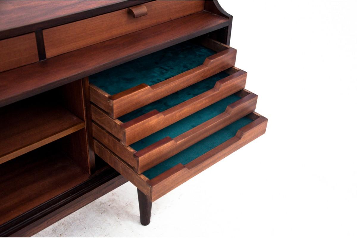 Credenza moderna di metà secolo in teak, Danimarca, anni '60 in vendita 3