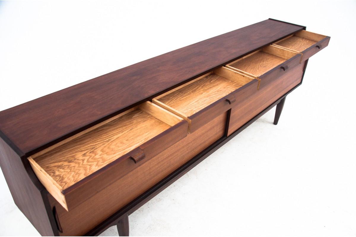 Metà XX secolo Credenza moderna di metà secolo in teak, Danimarca, anni '60 in vendita