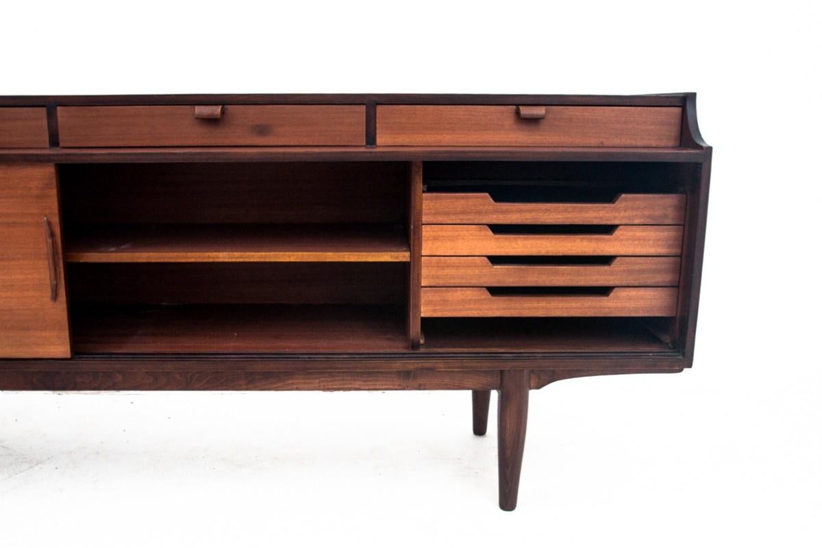 Credenza moderna di metà secolo in teak, Danimarca, anni '60 in vendita 2