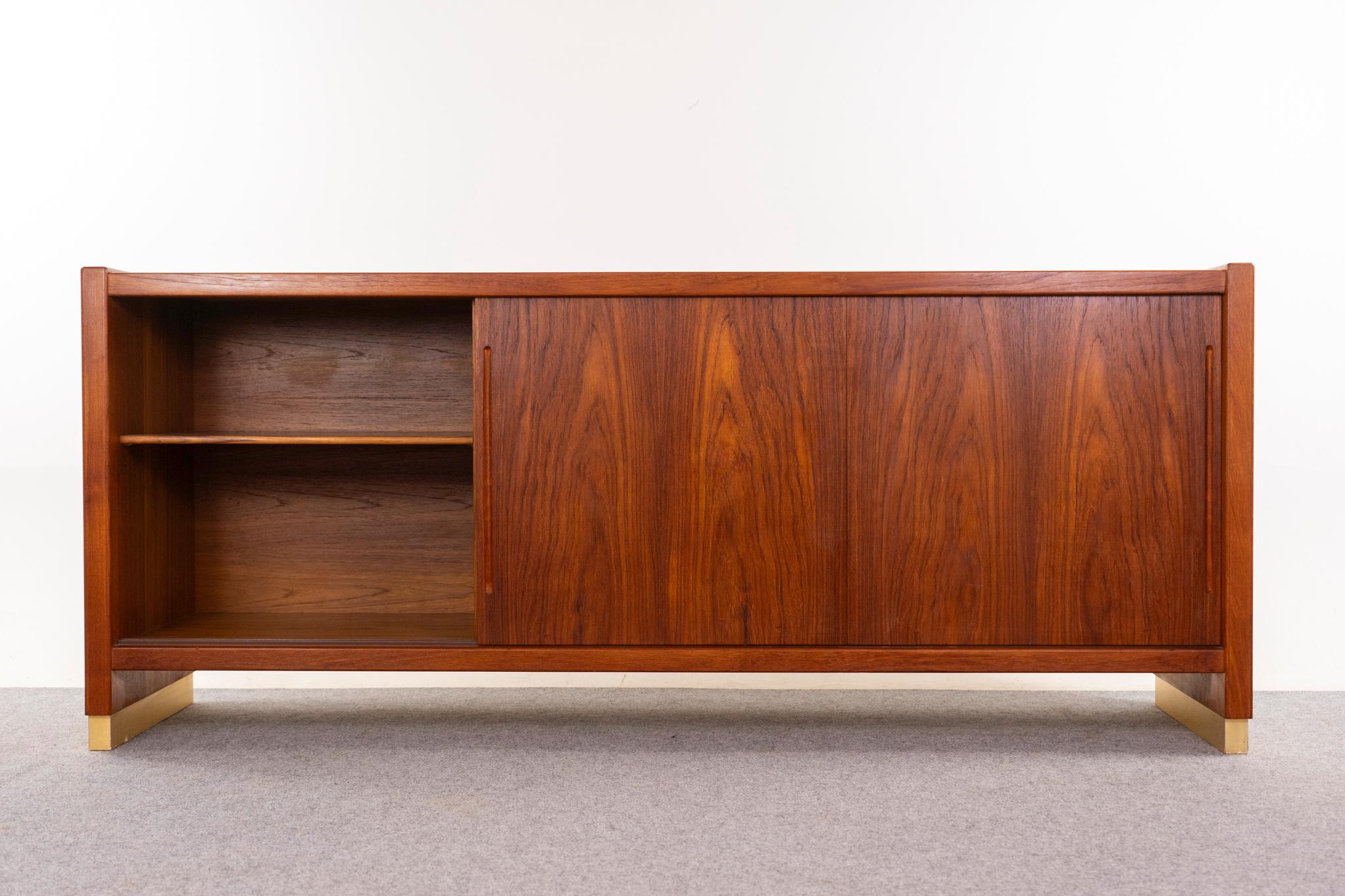 Scandinavian Modern Mid-Century Modern Teak Sideboard For Sale
